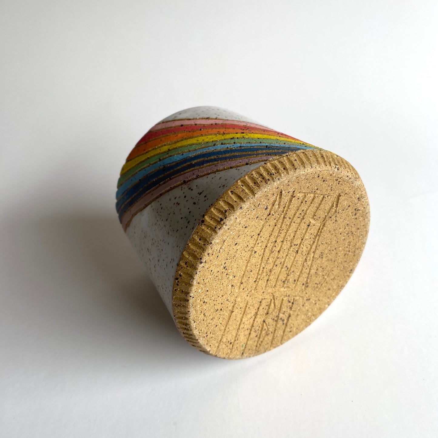 Spectrum Crescent Handle Mug