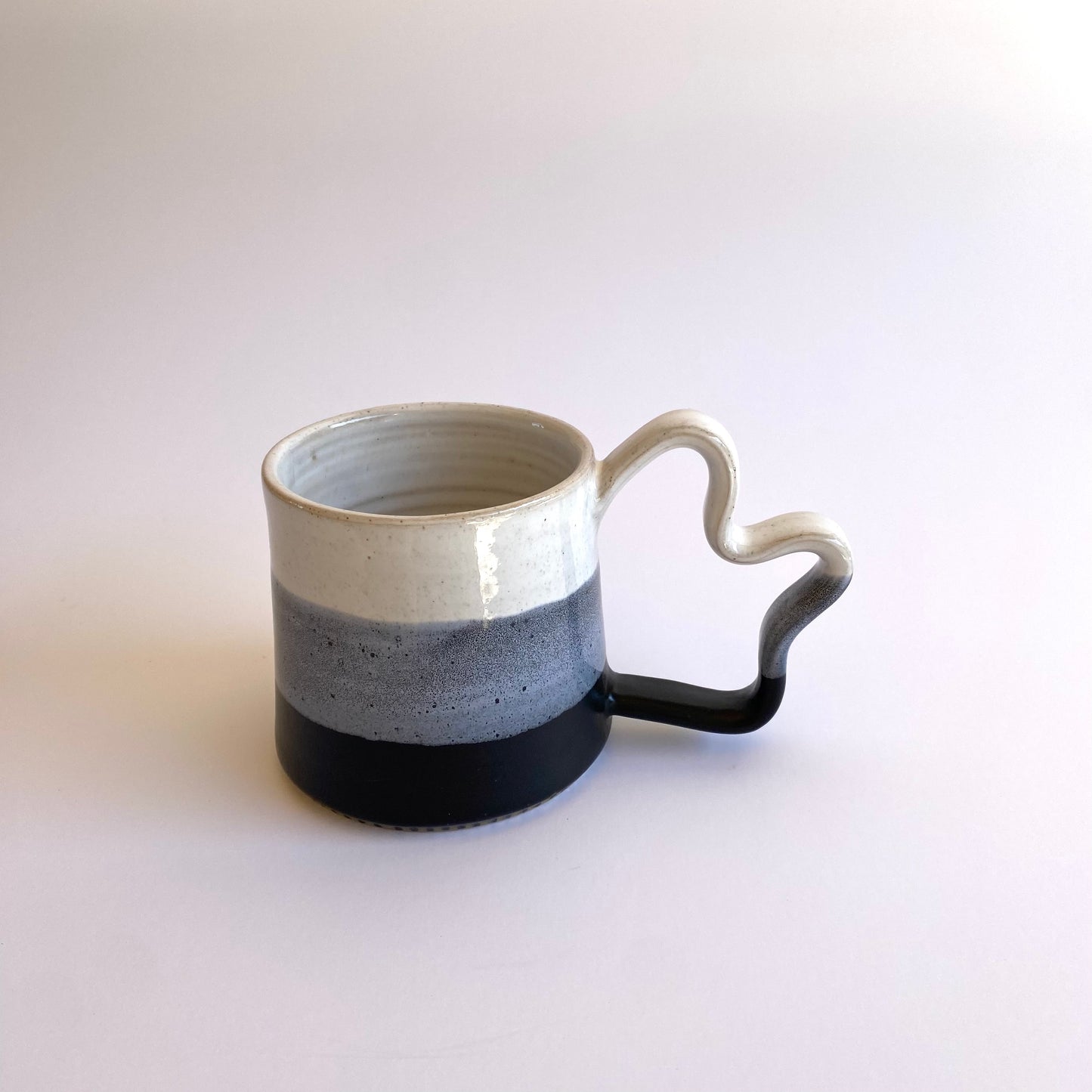 Black White Cloud Mug