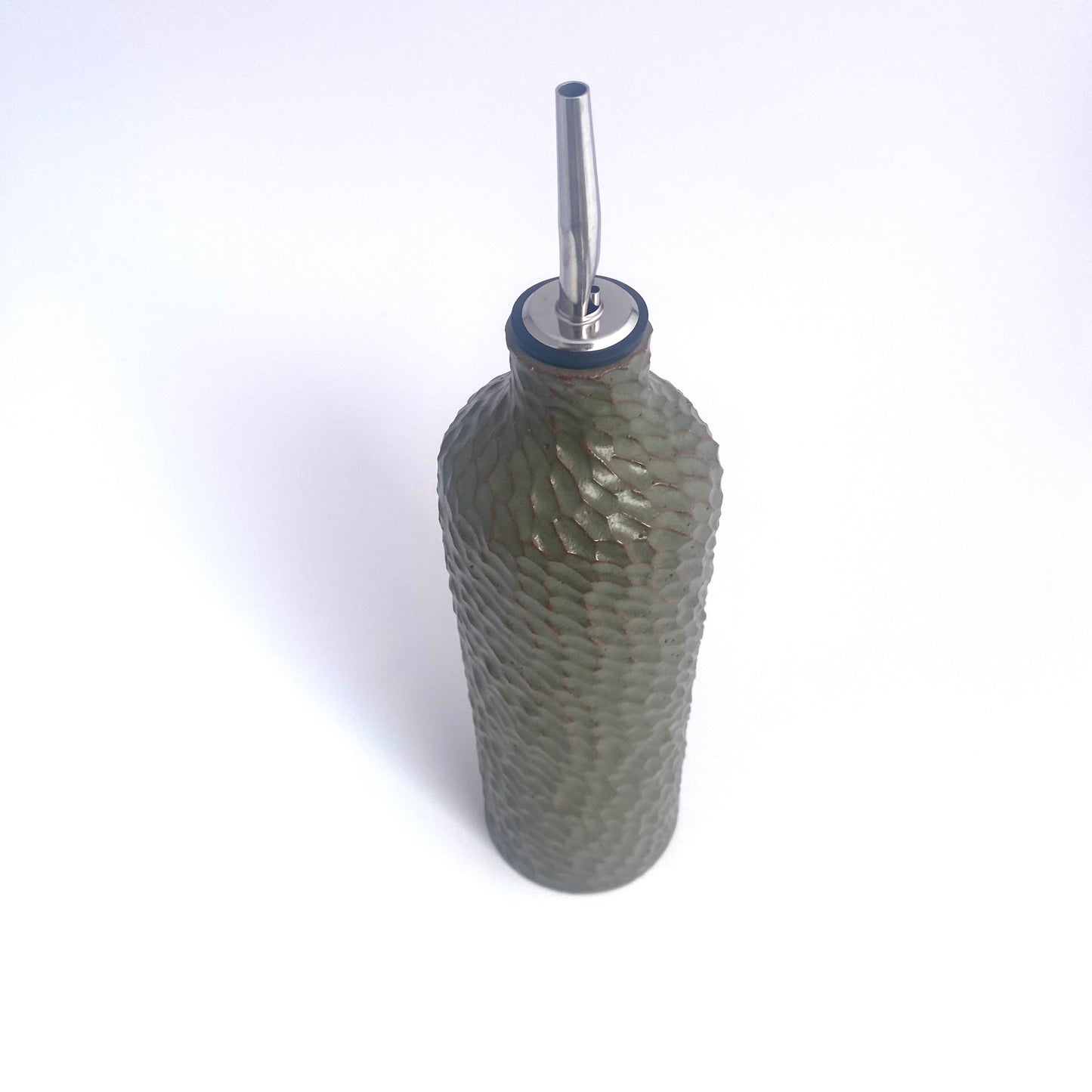 Rainstorm Olive Oil Vessel in Forest