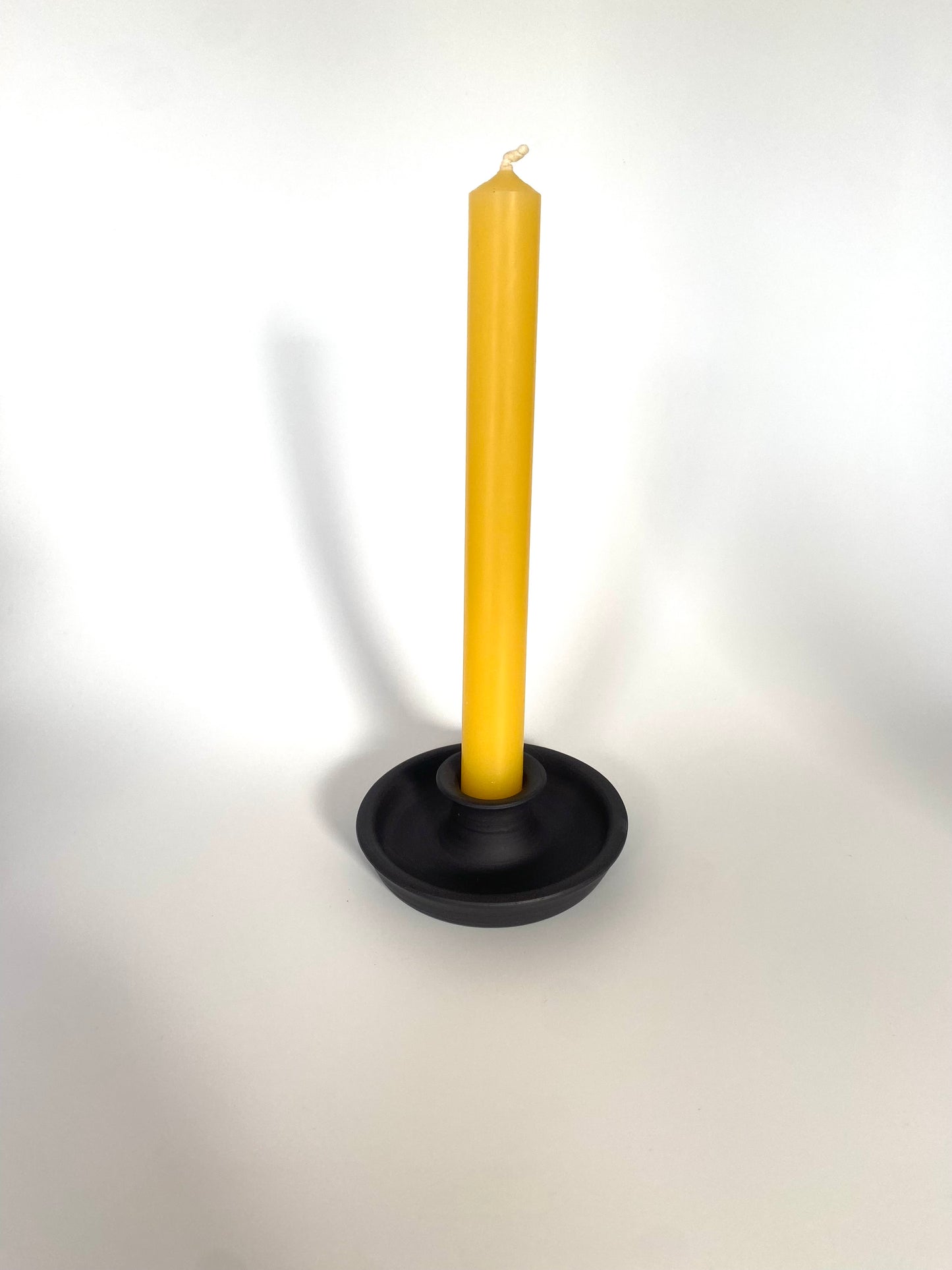 Black Candle Holder (flare)