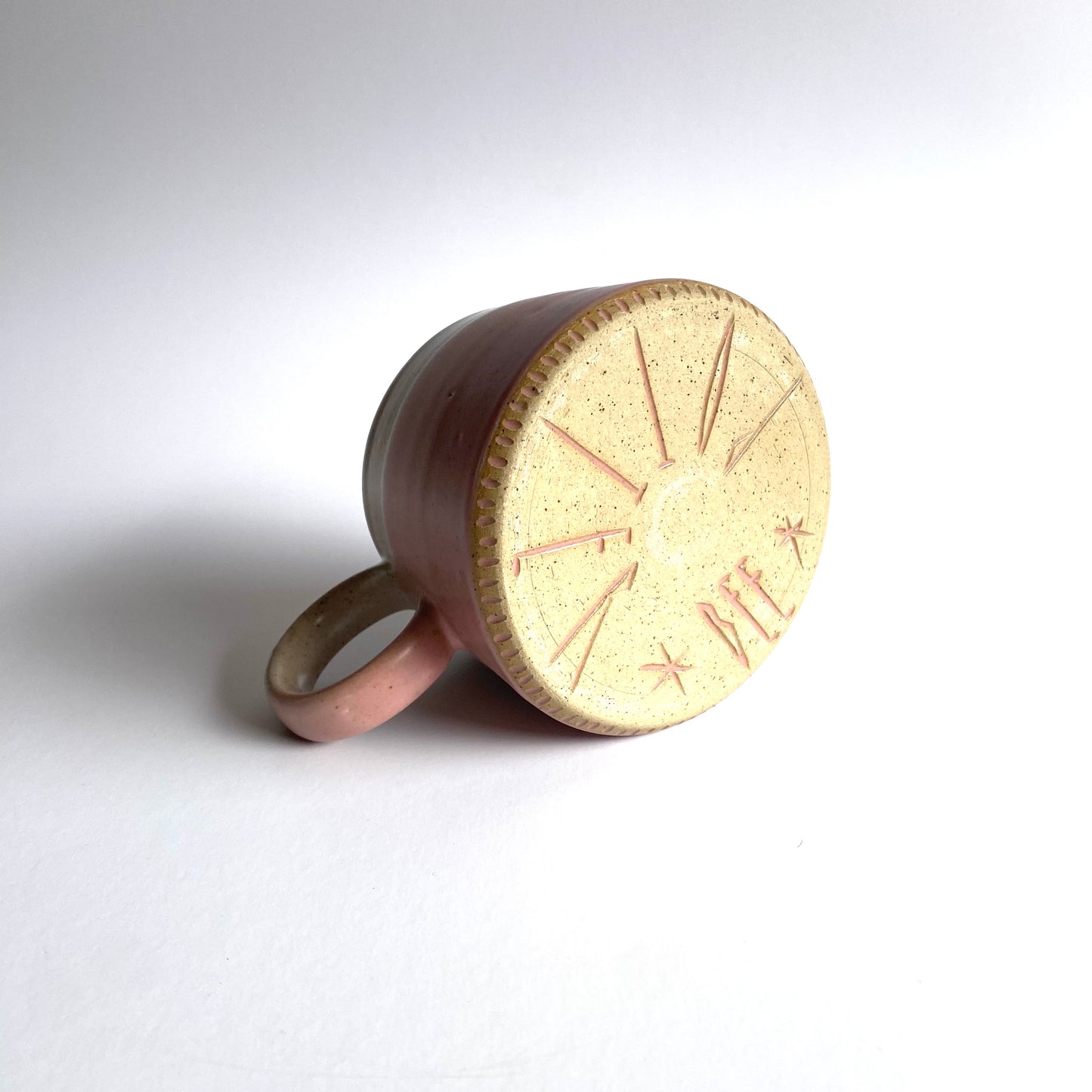 Sand Coconut Ice High Ring Mug