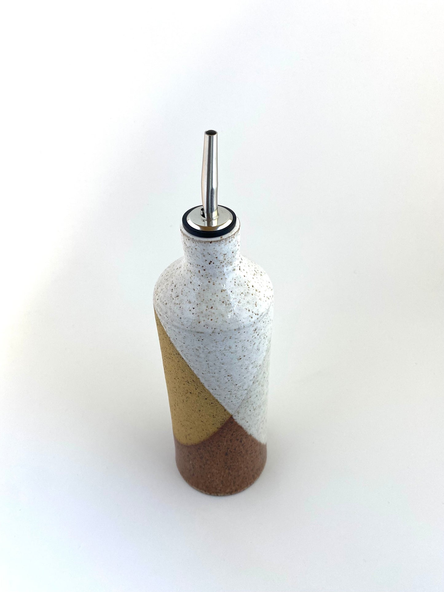Speckled Desert Landscape Olive Oil Vessel