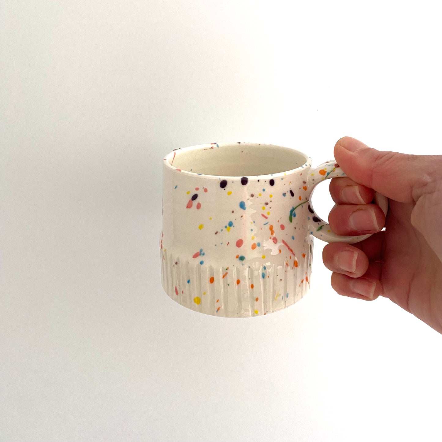 Rainbow Sprinkles Coin Mug