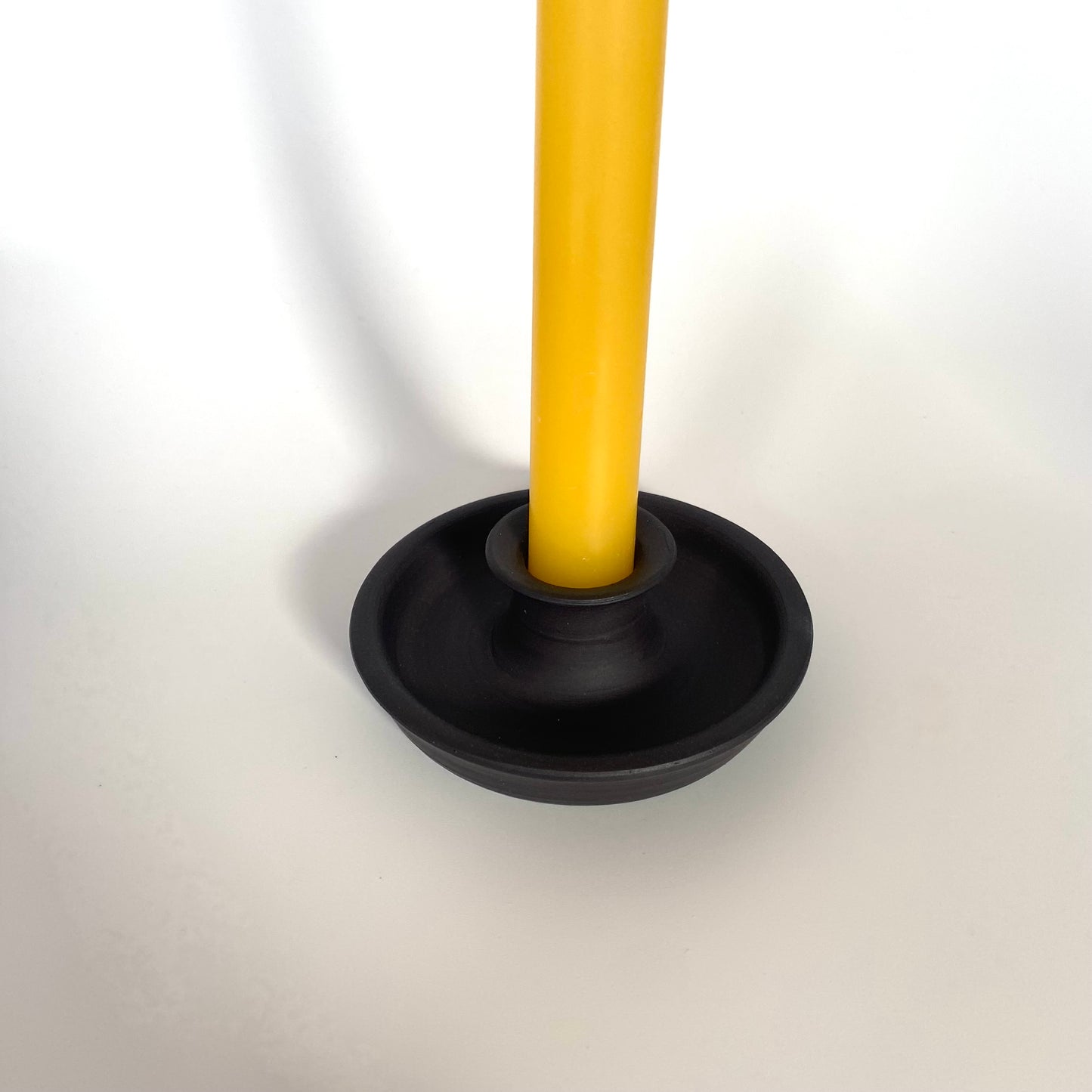 Black Candle Holder (flare)