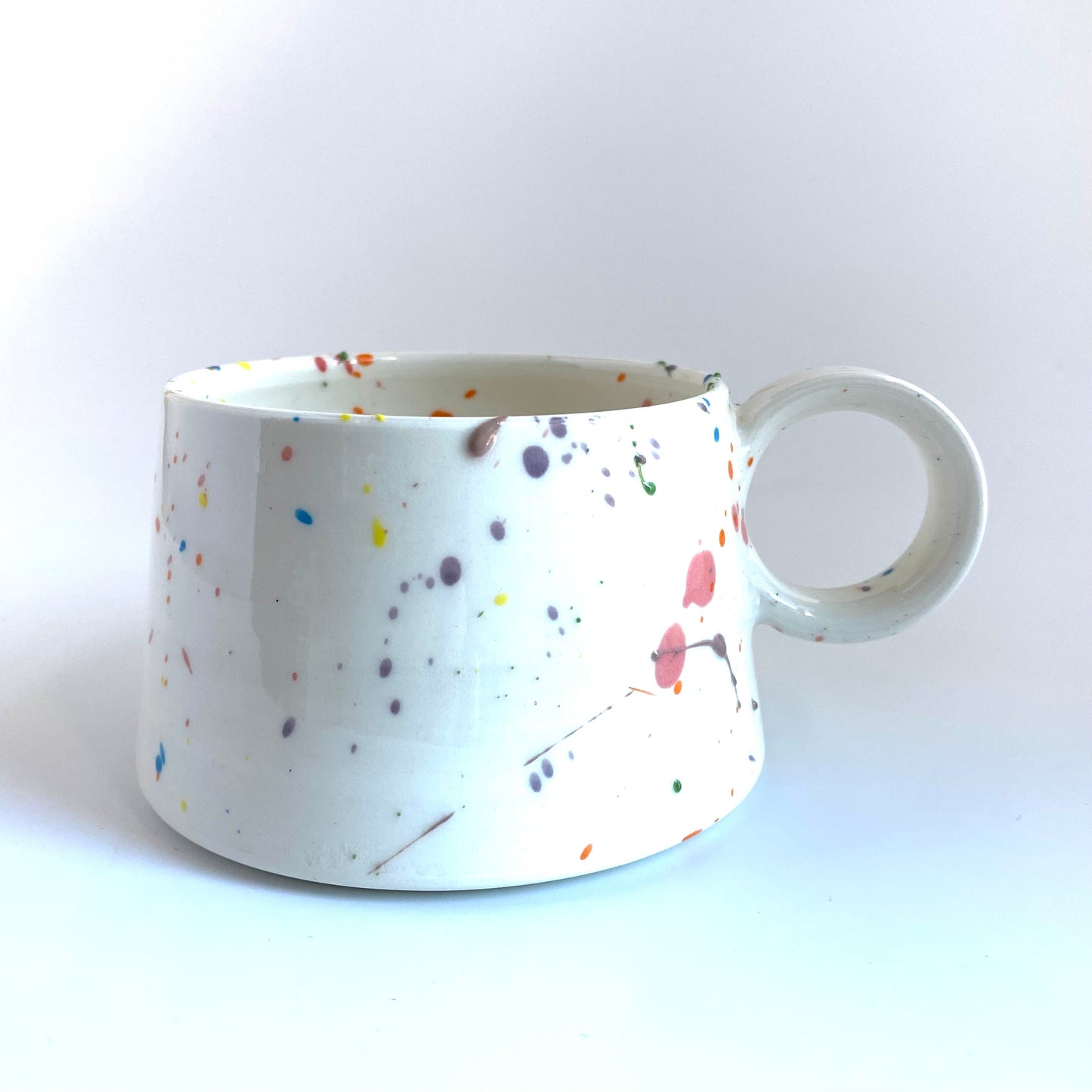 Rainbow Sprinkles High Ring Mug