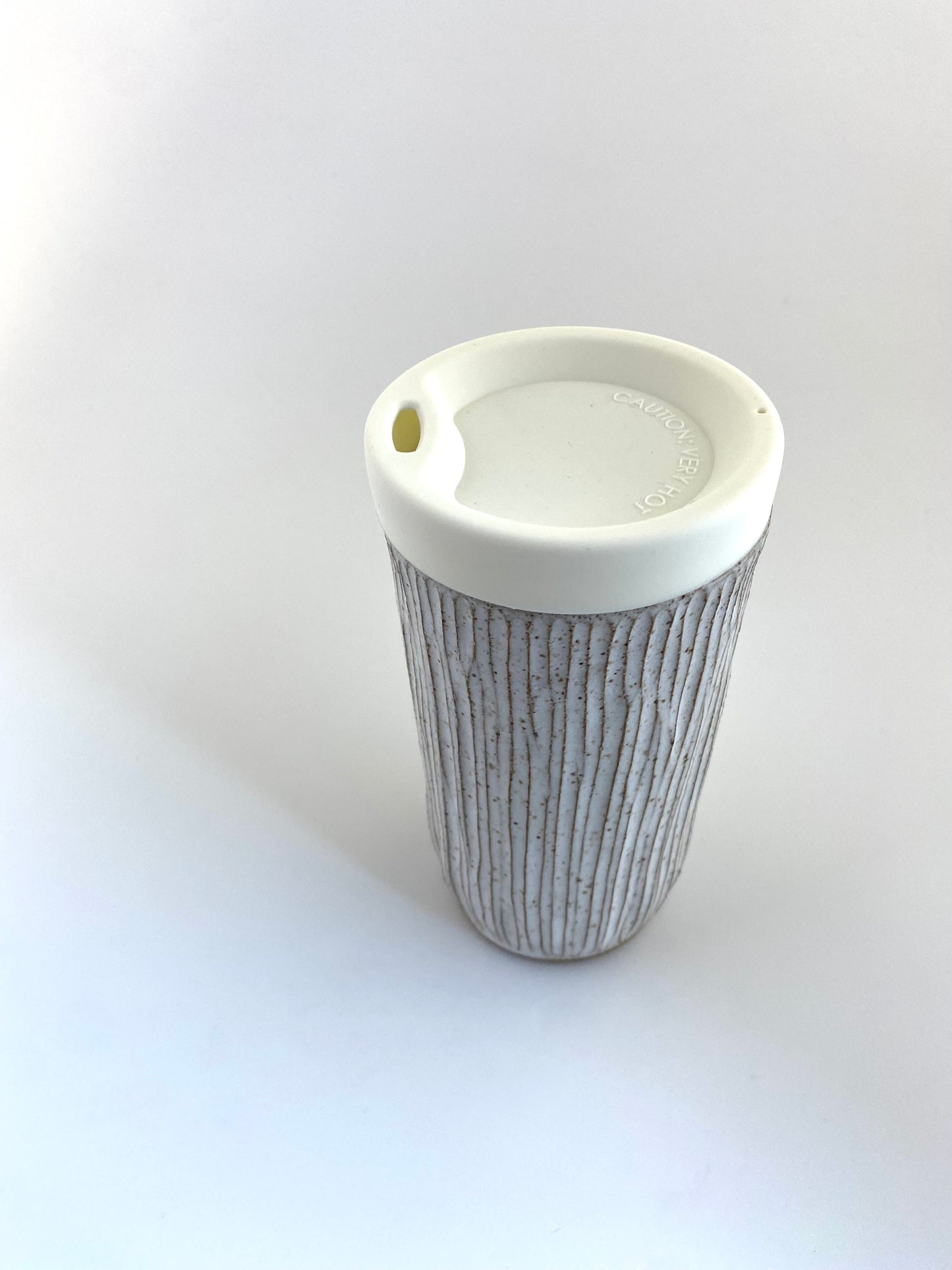 White Bamboo Travel Tumbler