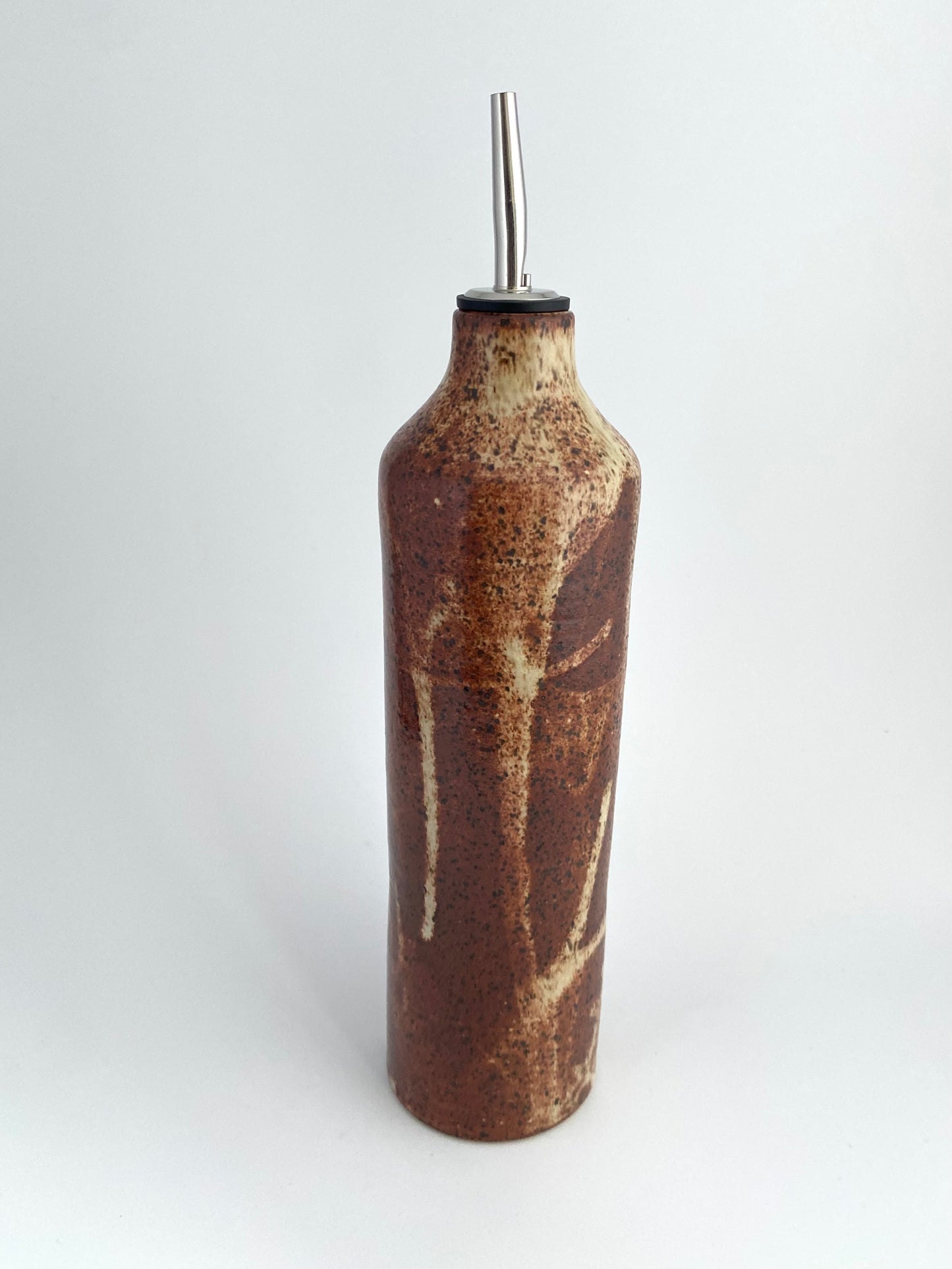 Olive Oil Vessel In Cinnamon