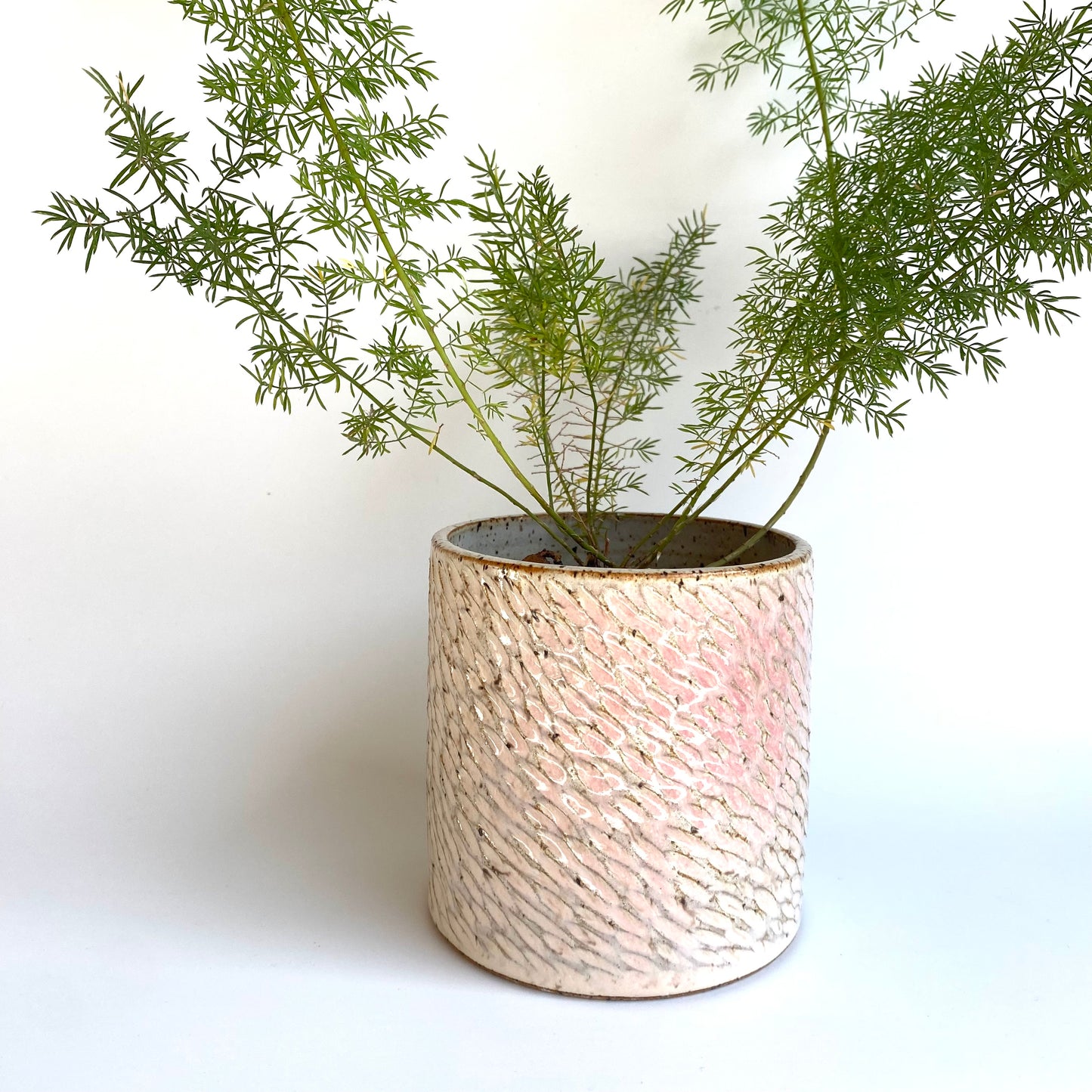 Rainstorm Planter in Blush
