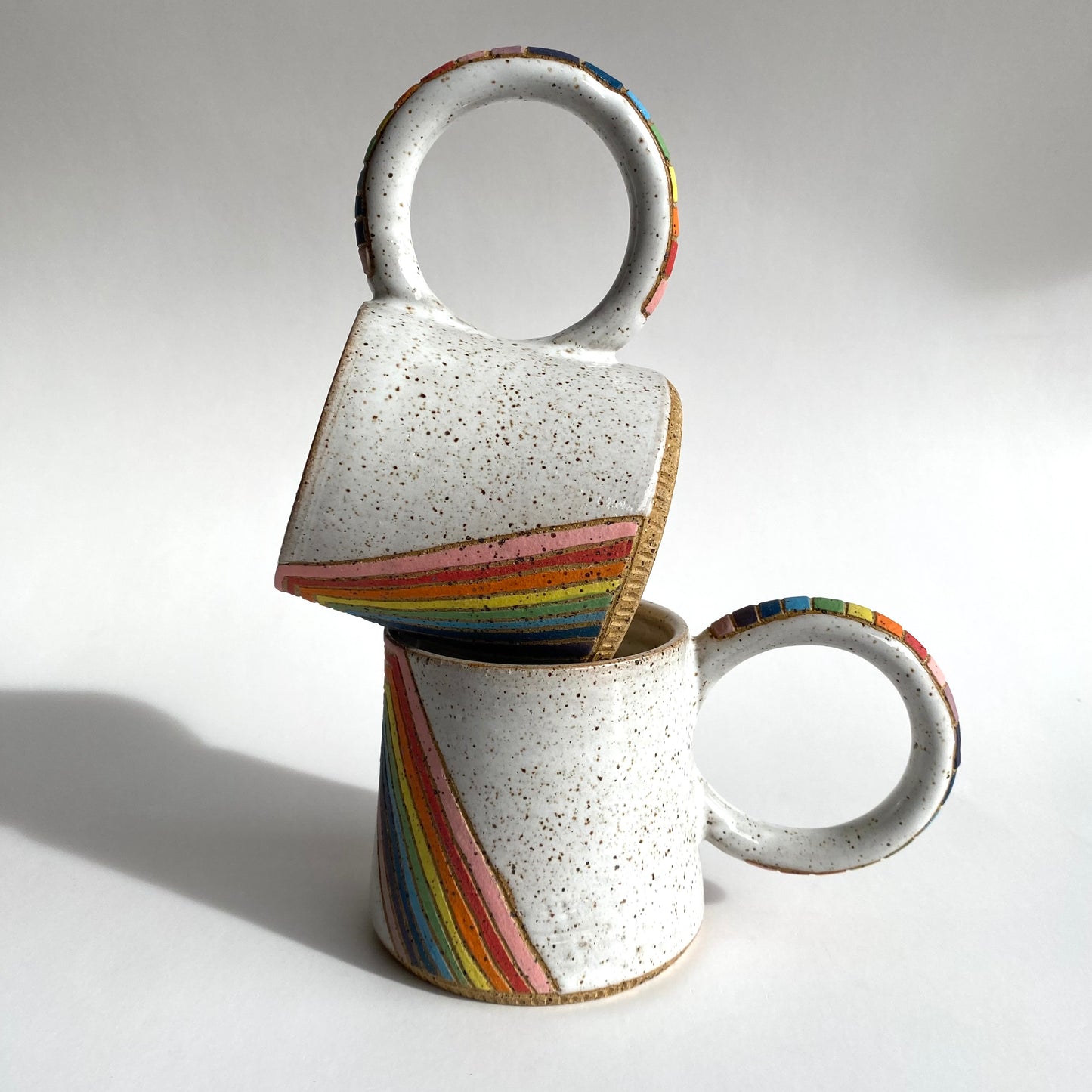 Ziggy Bangle Handle Mug