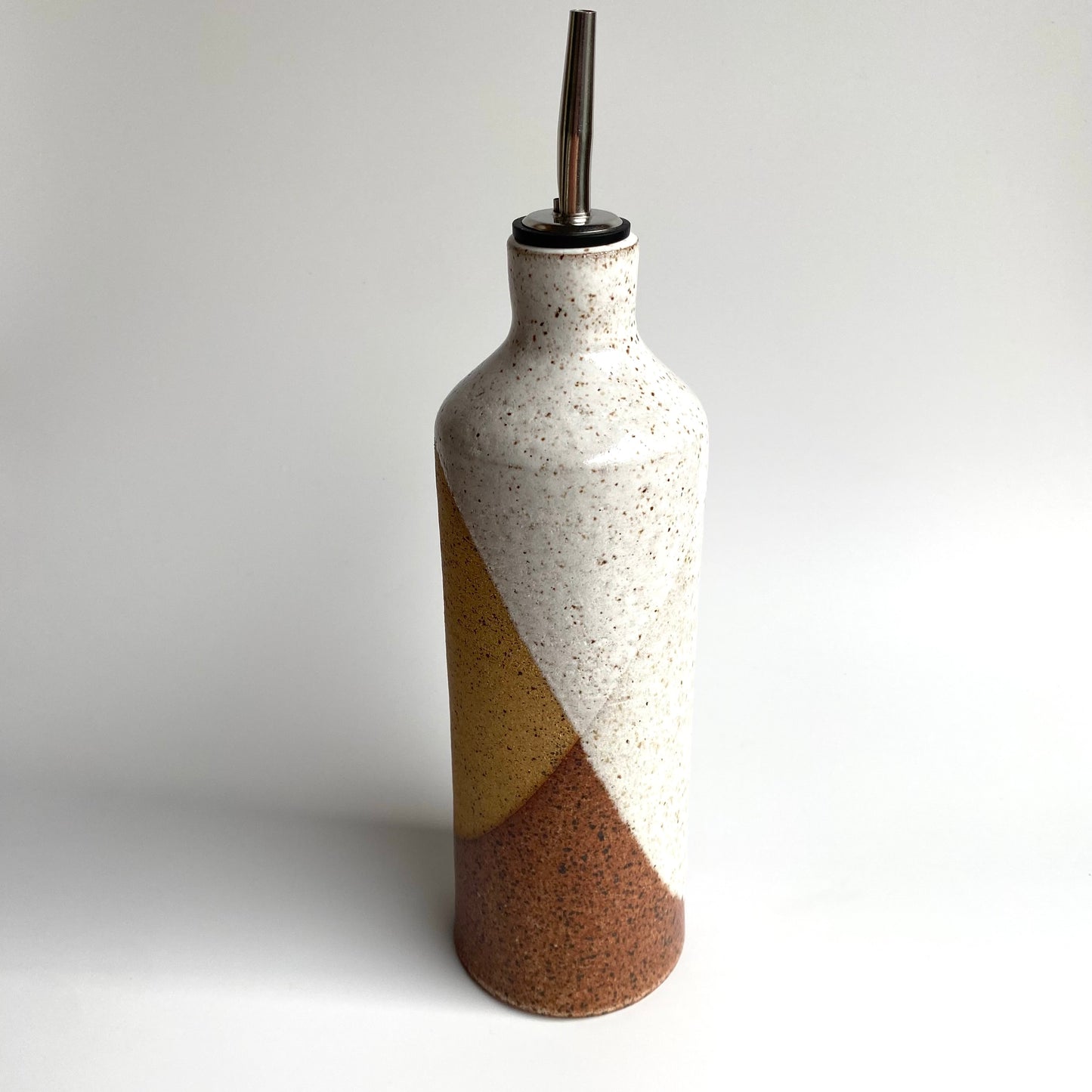 Speckled Desert Landscape Olive Oil Vessel