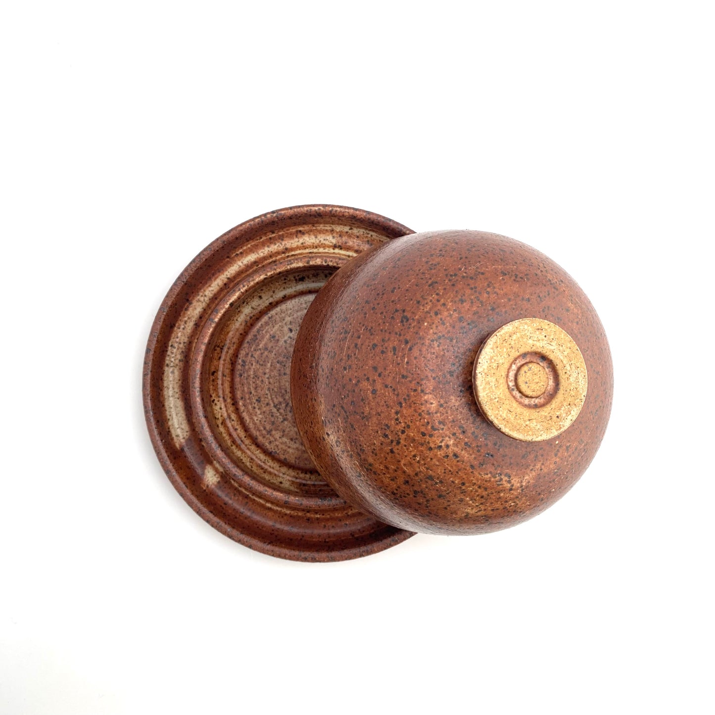 Cinnamon Butter Dish