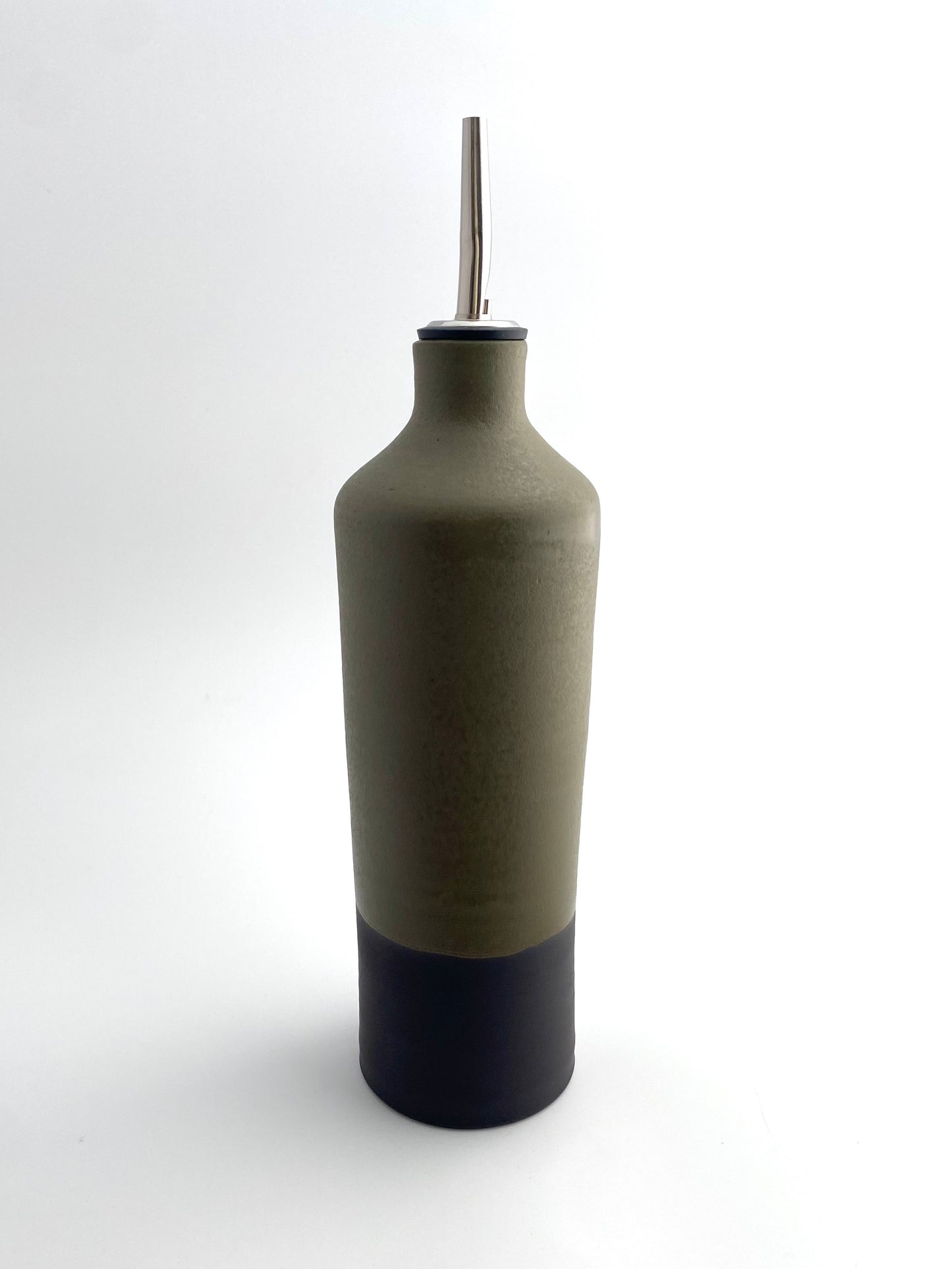 Olive Green Olive Oil Vessel