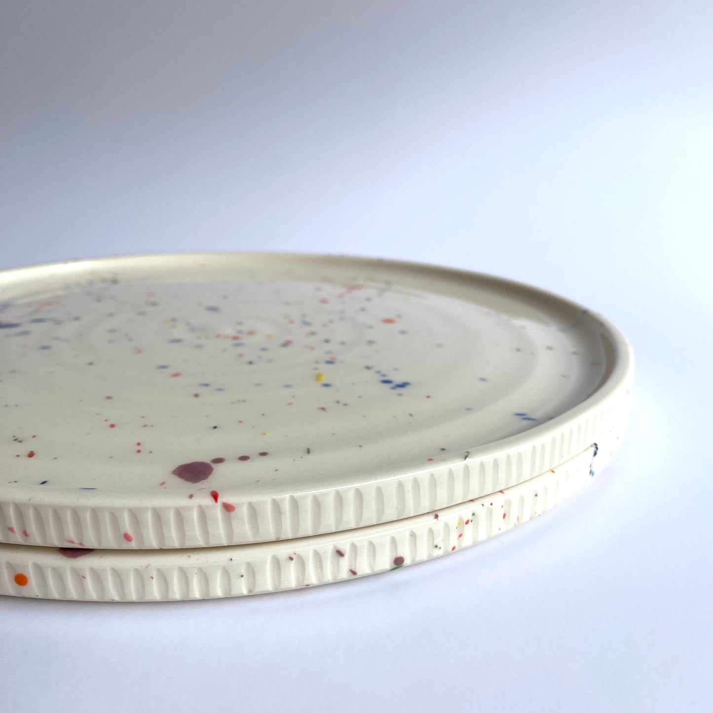 Rainbow Sprinkles Coin Dinner Plate