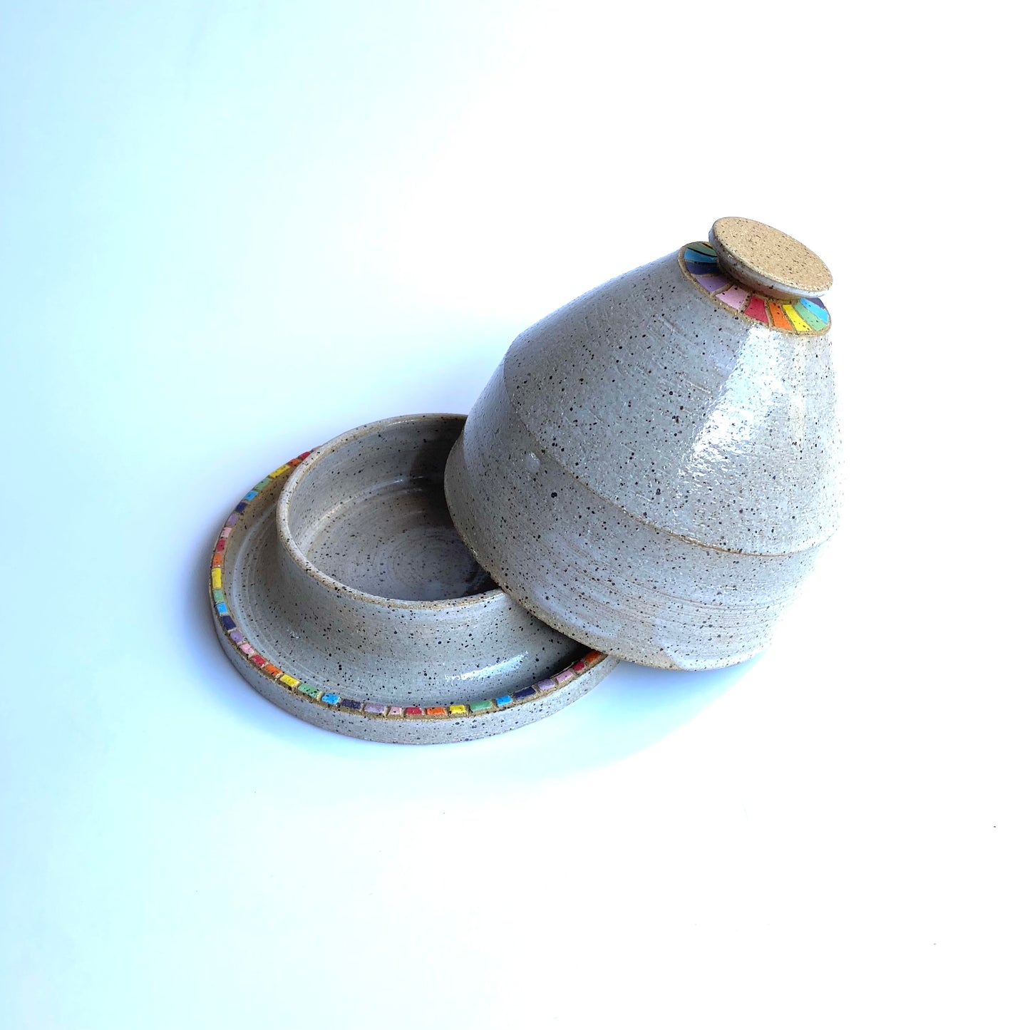 Butter Dish: Spectrum 3