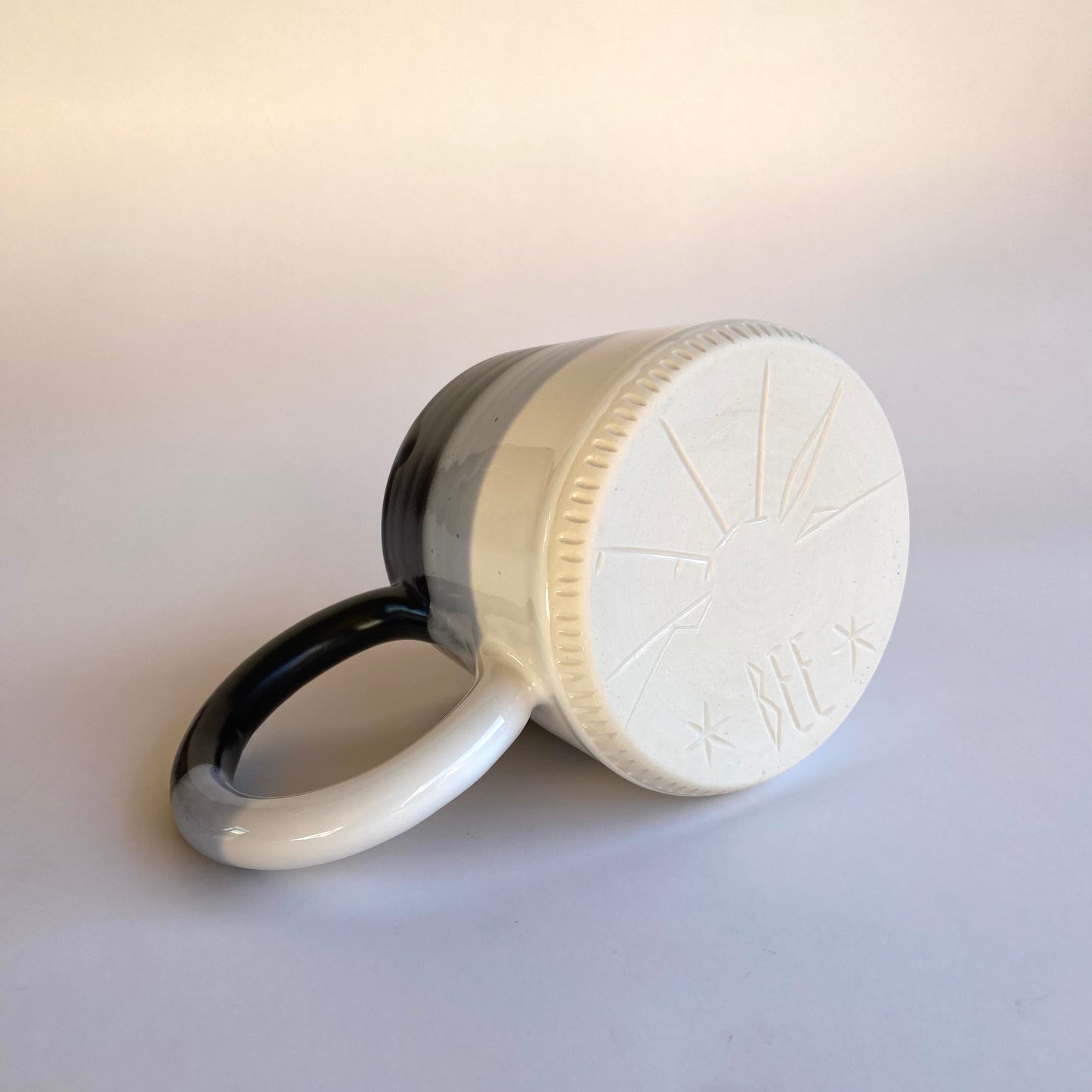 Black White Bangle Handle