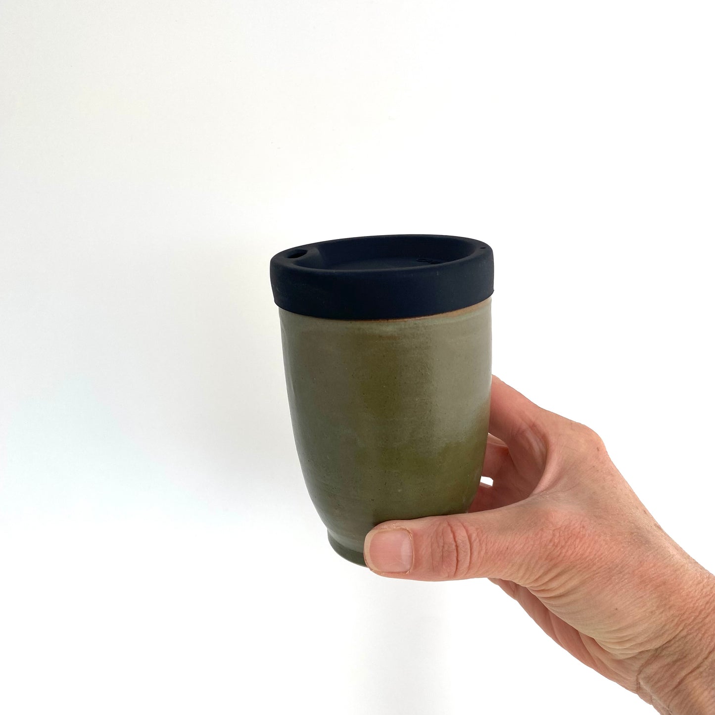 Olive Green Travel Tumbler