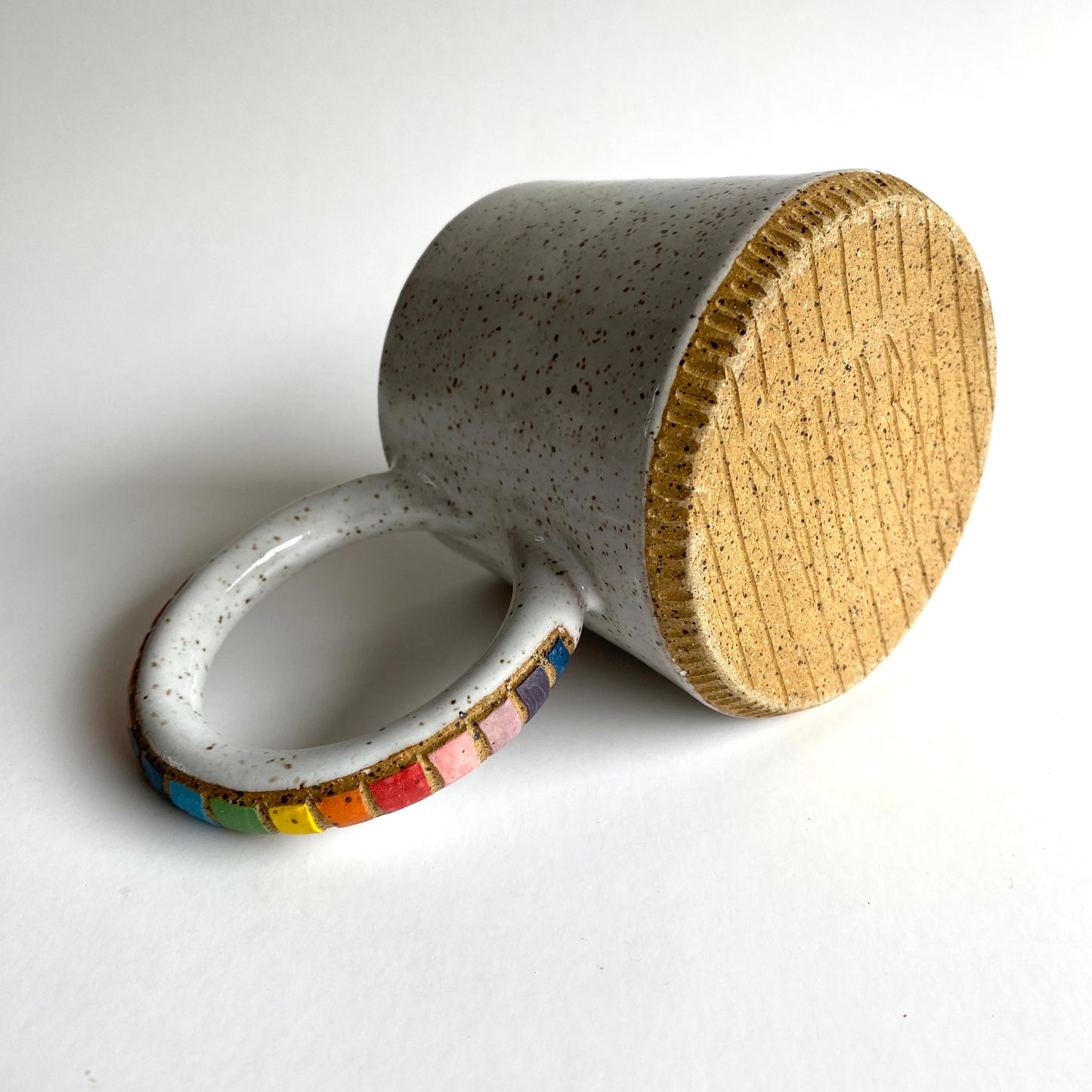 Spectrum Bangle Handle Mug