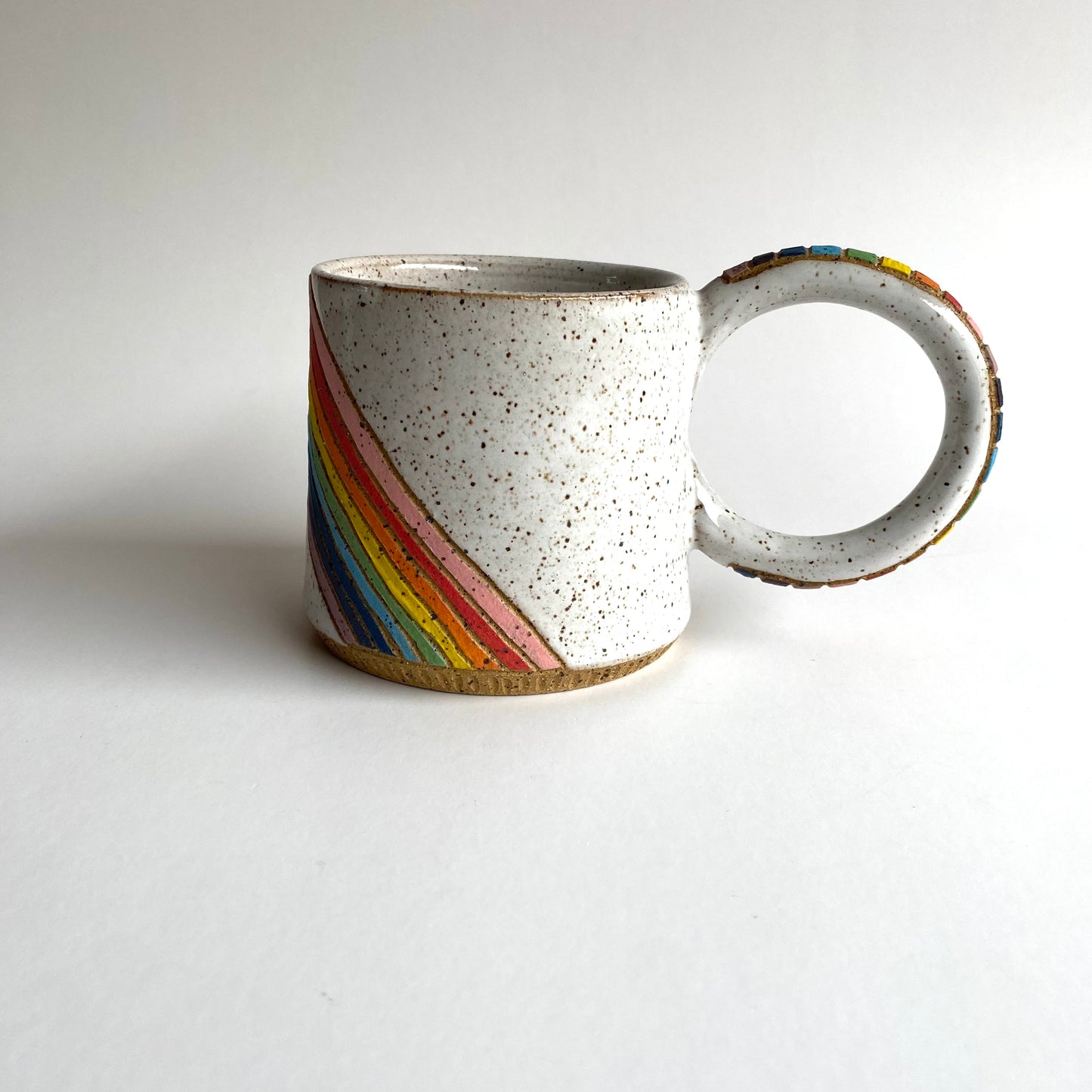 Spectrum Bangle Handle Mug