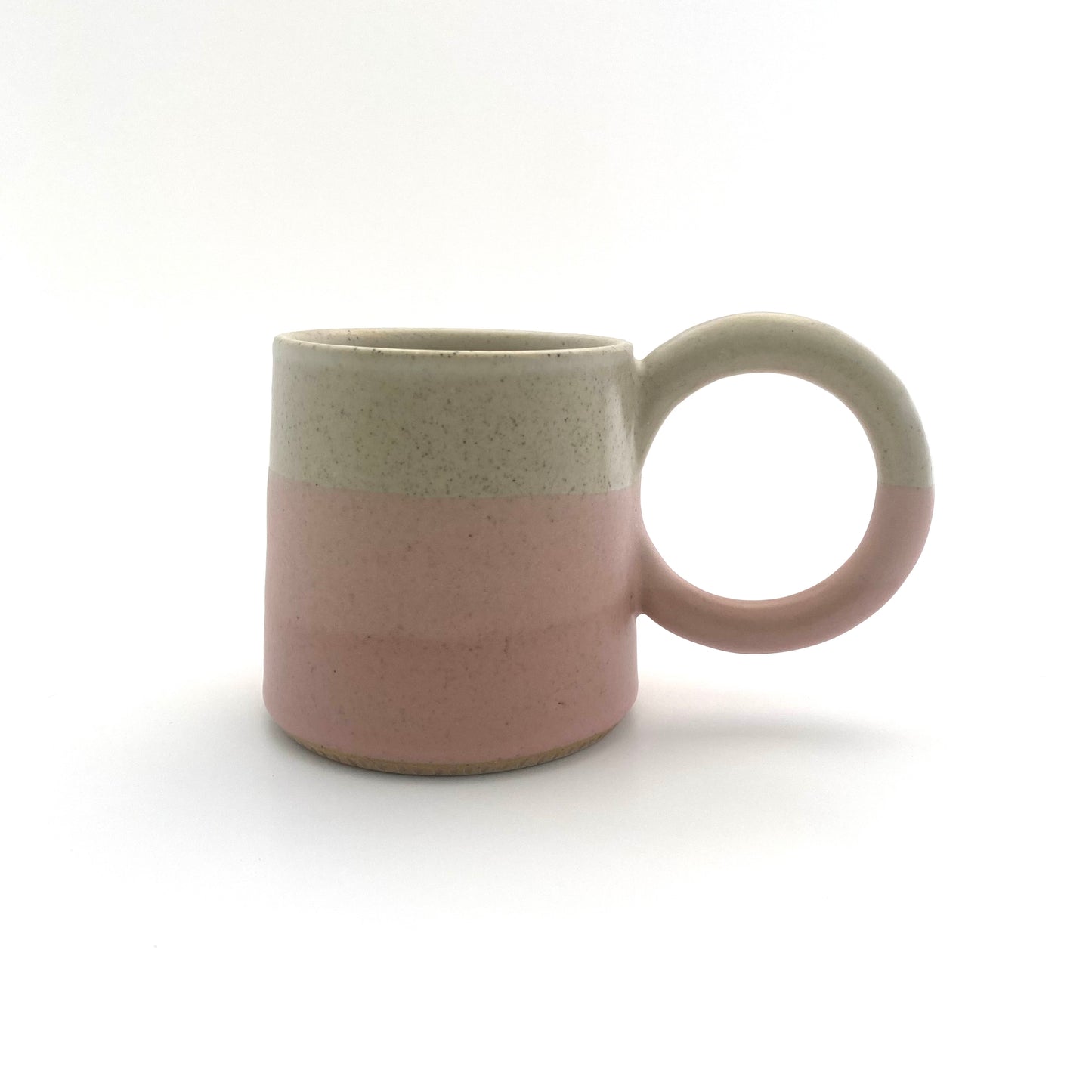 Sand Coconut Ice Bangle Handle Mug