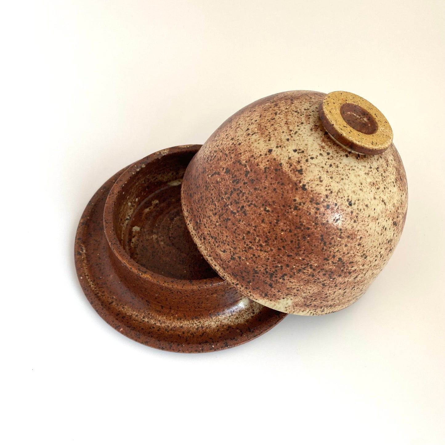 Cinnamon Butter Dish