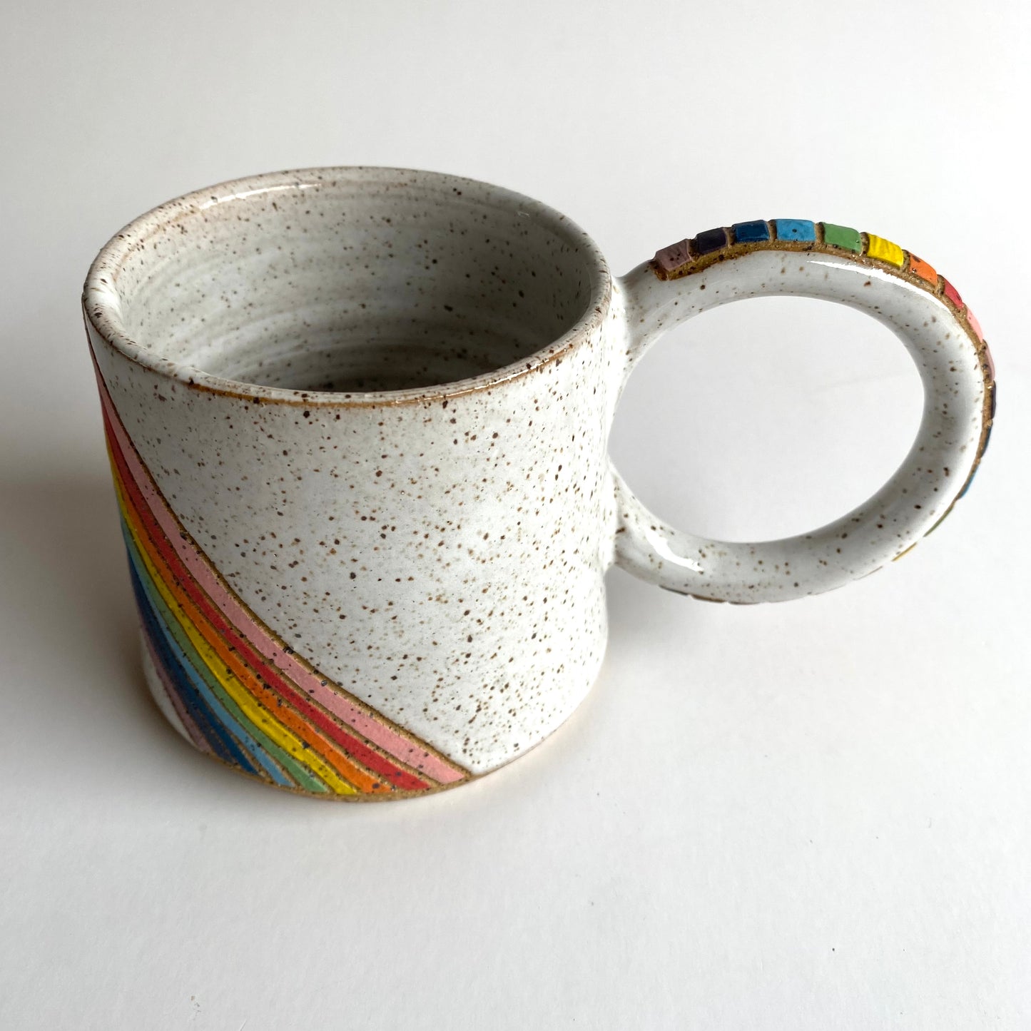 Spectrum Bangle Handle Mug