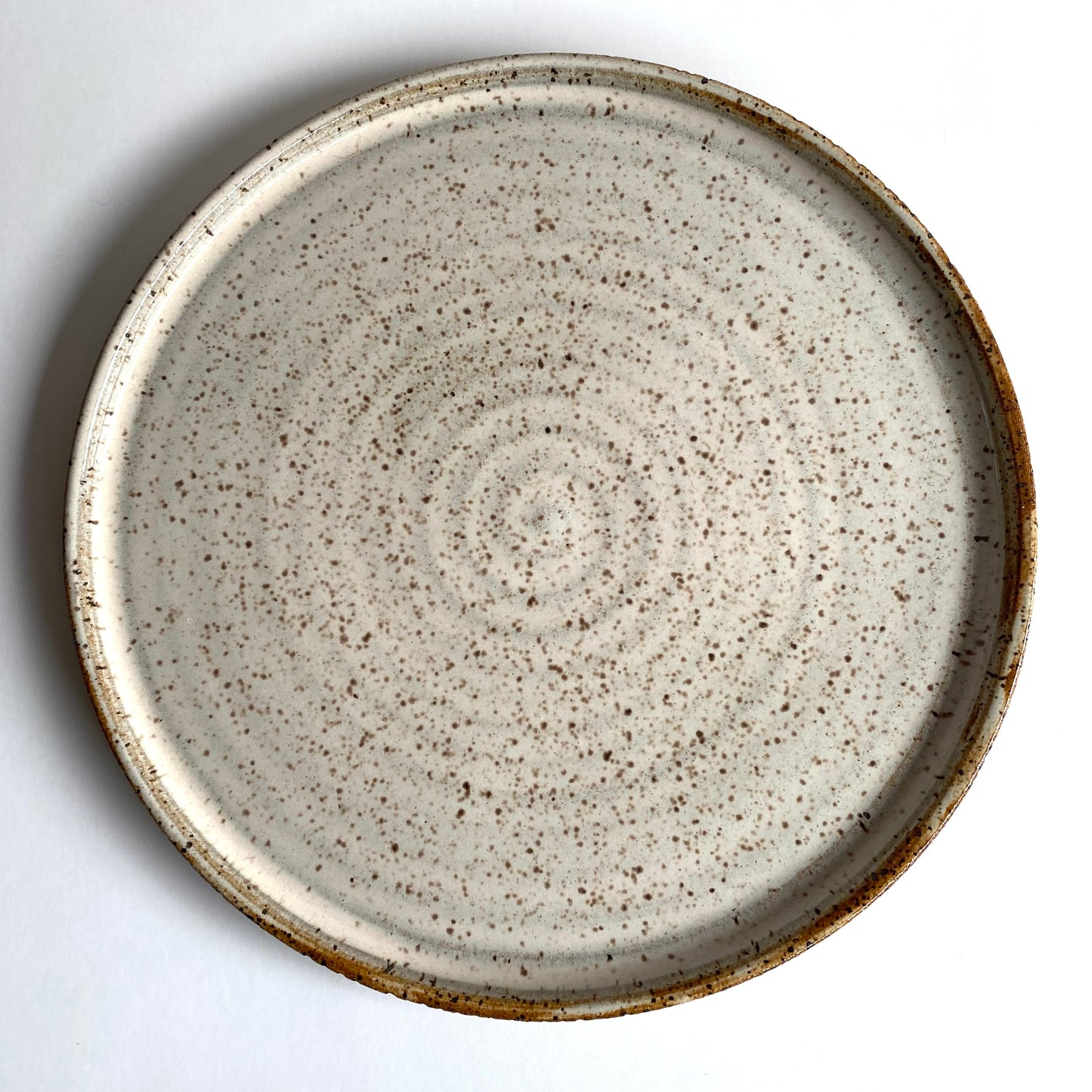 Coin Lunch Plate: Creme Caramel