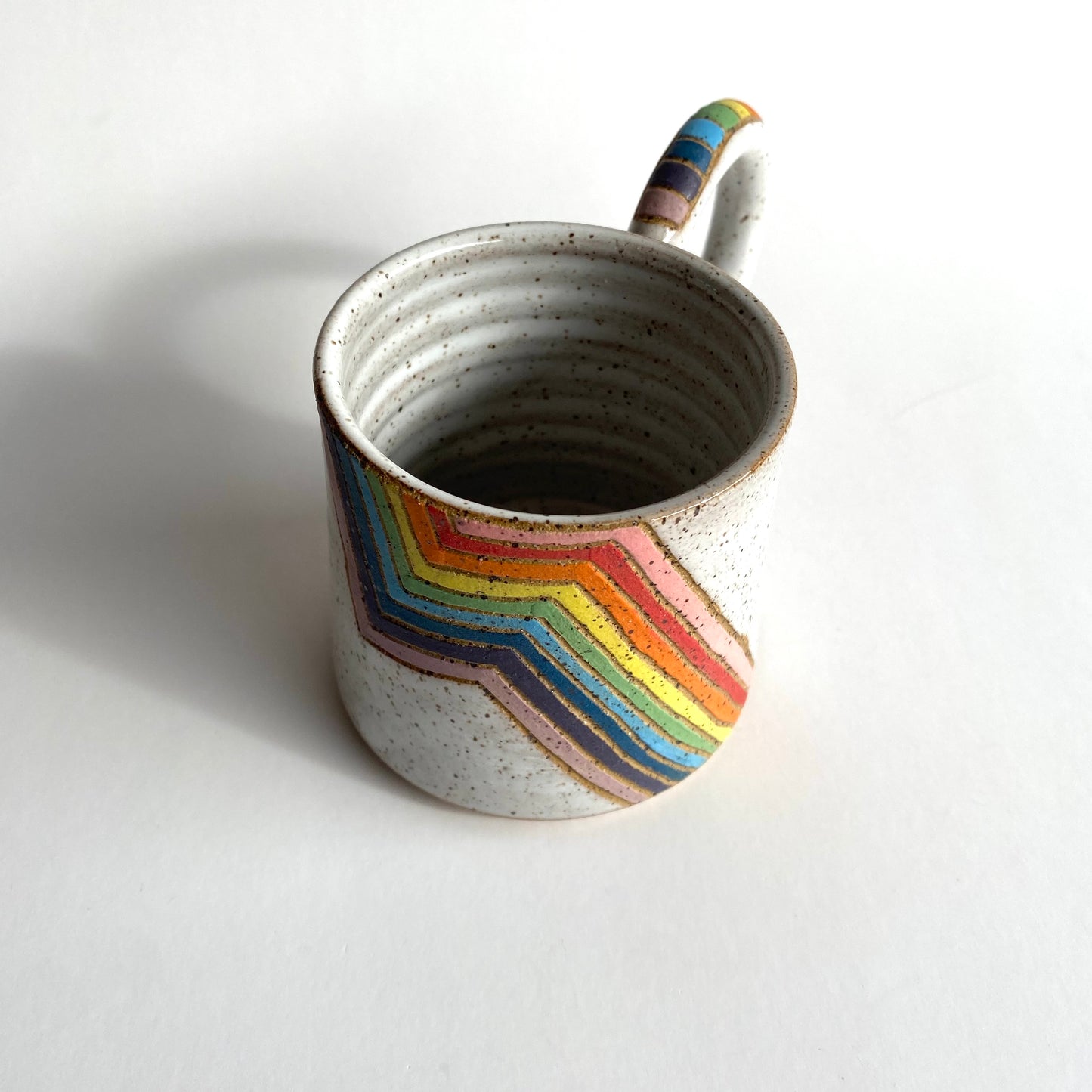 Ziggy Bangle Handle Mug