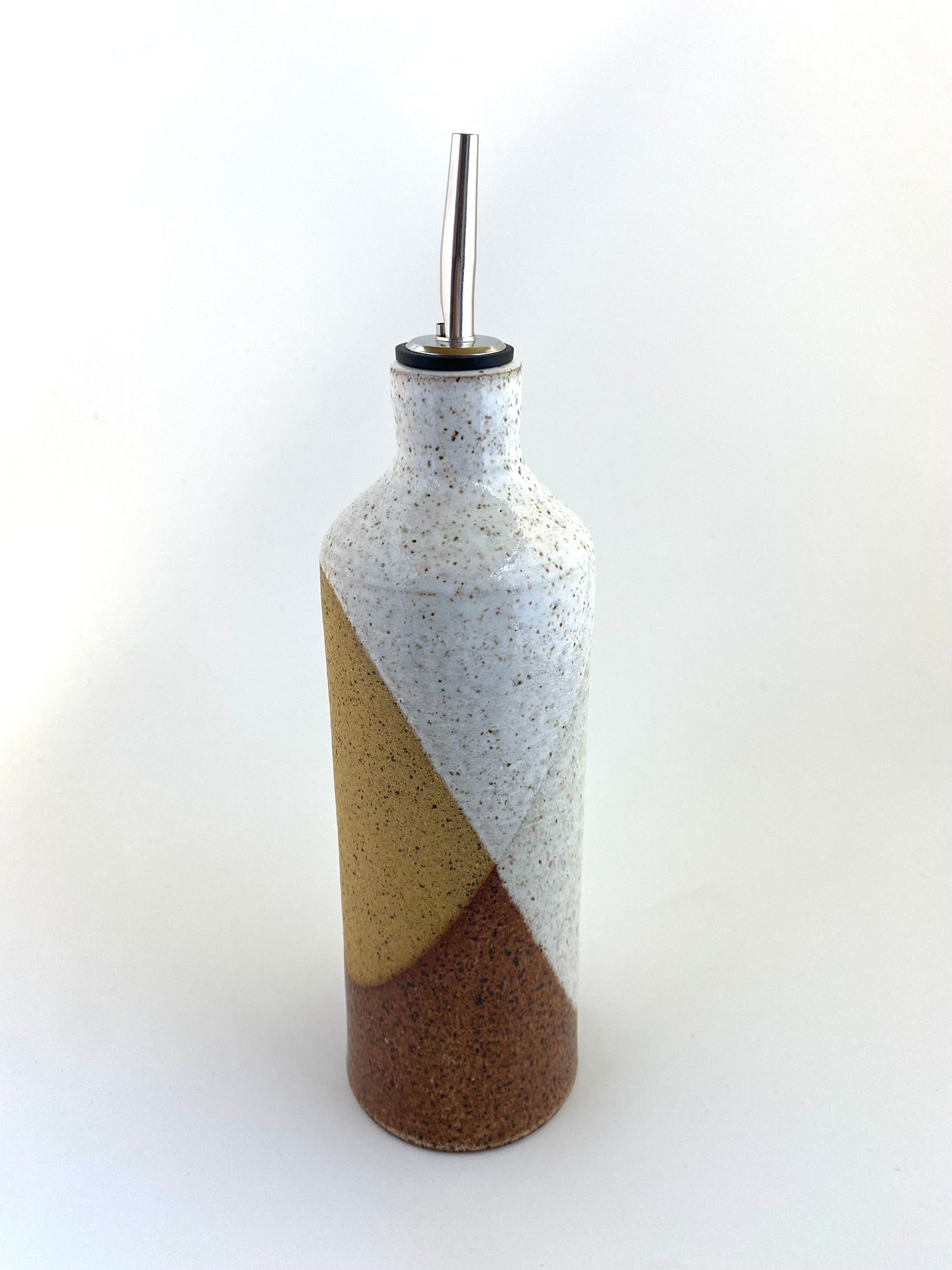 Speckled Desert Landscape Olive Oil Vessel