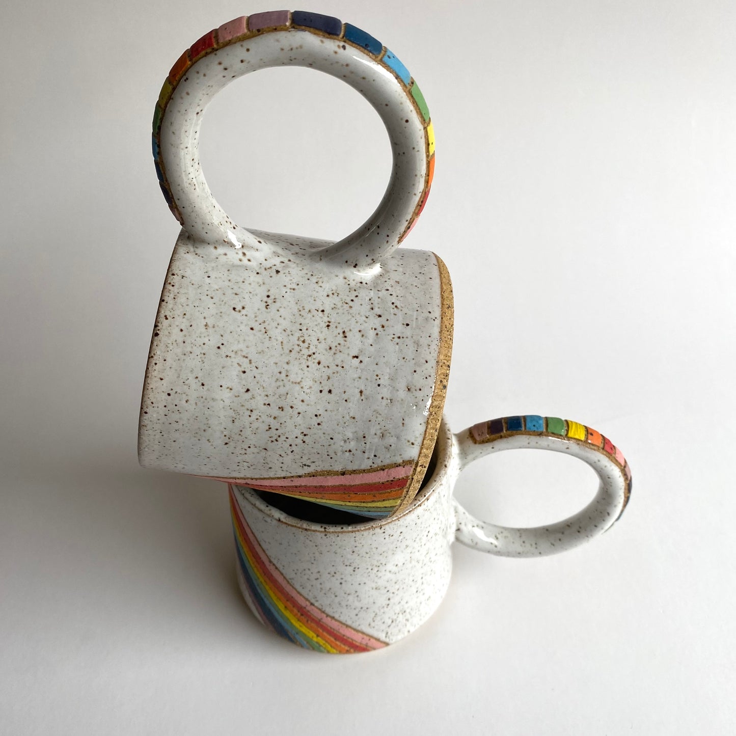 Spectrum Bangle Handle Mug