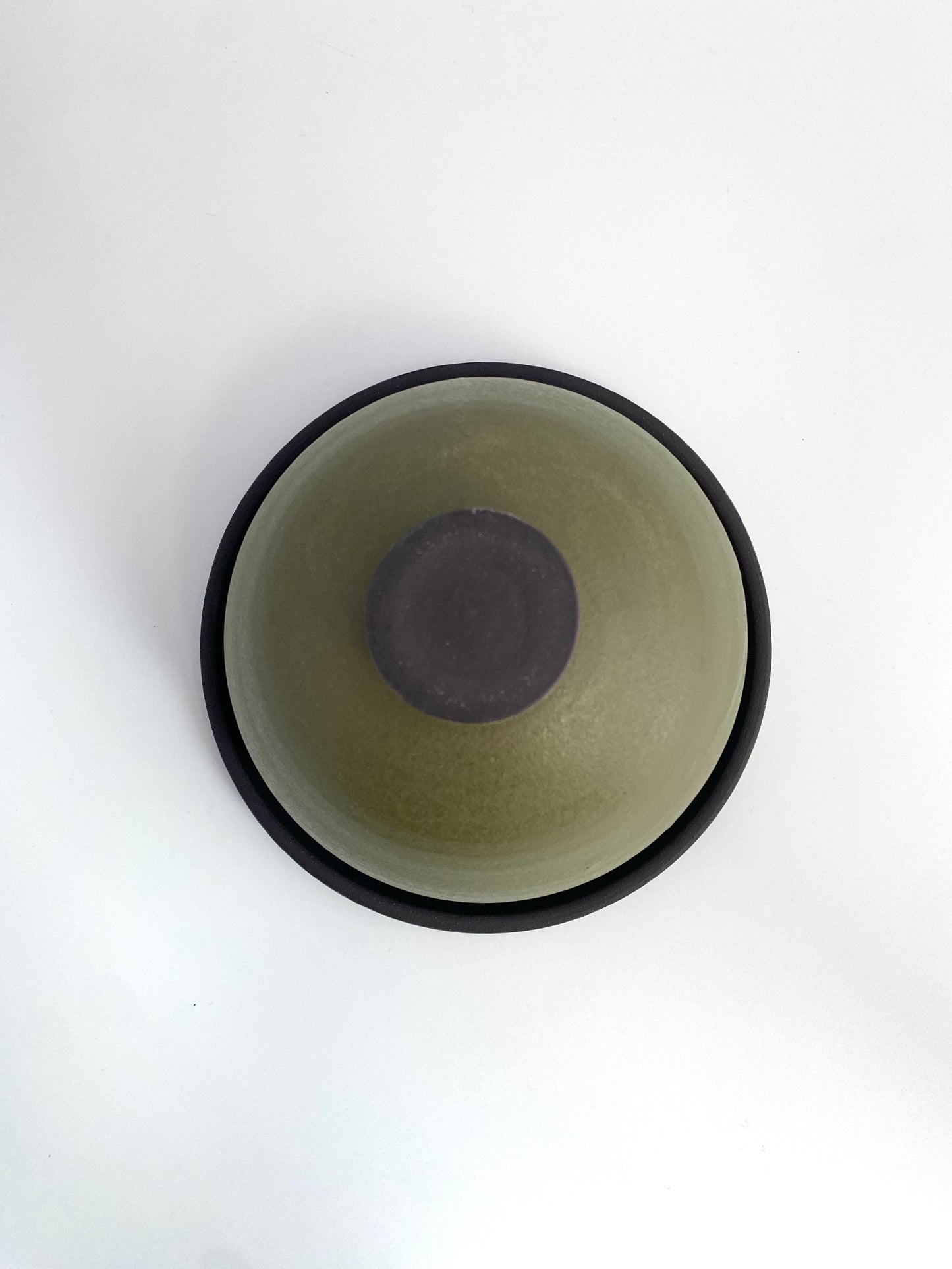 Butter Dish in Olive