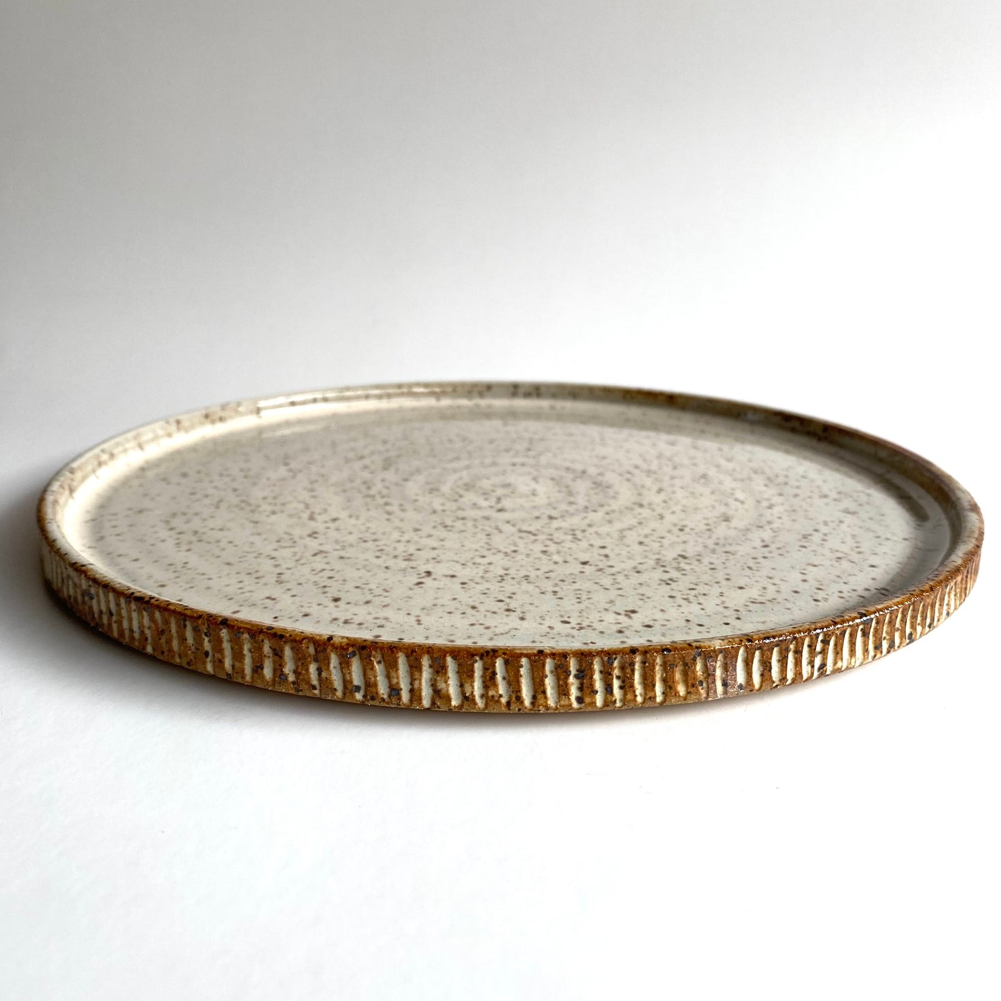 Coin Lunch Plate: Creme Caramel