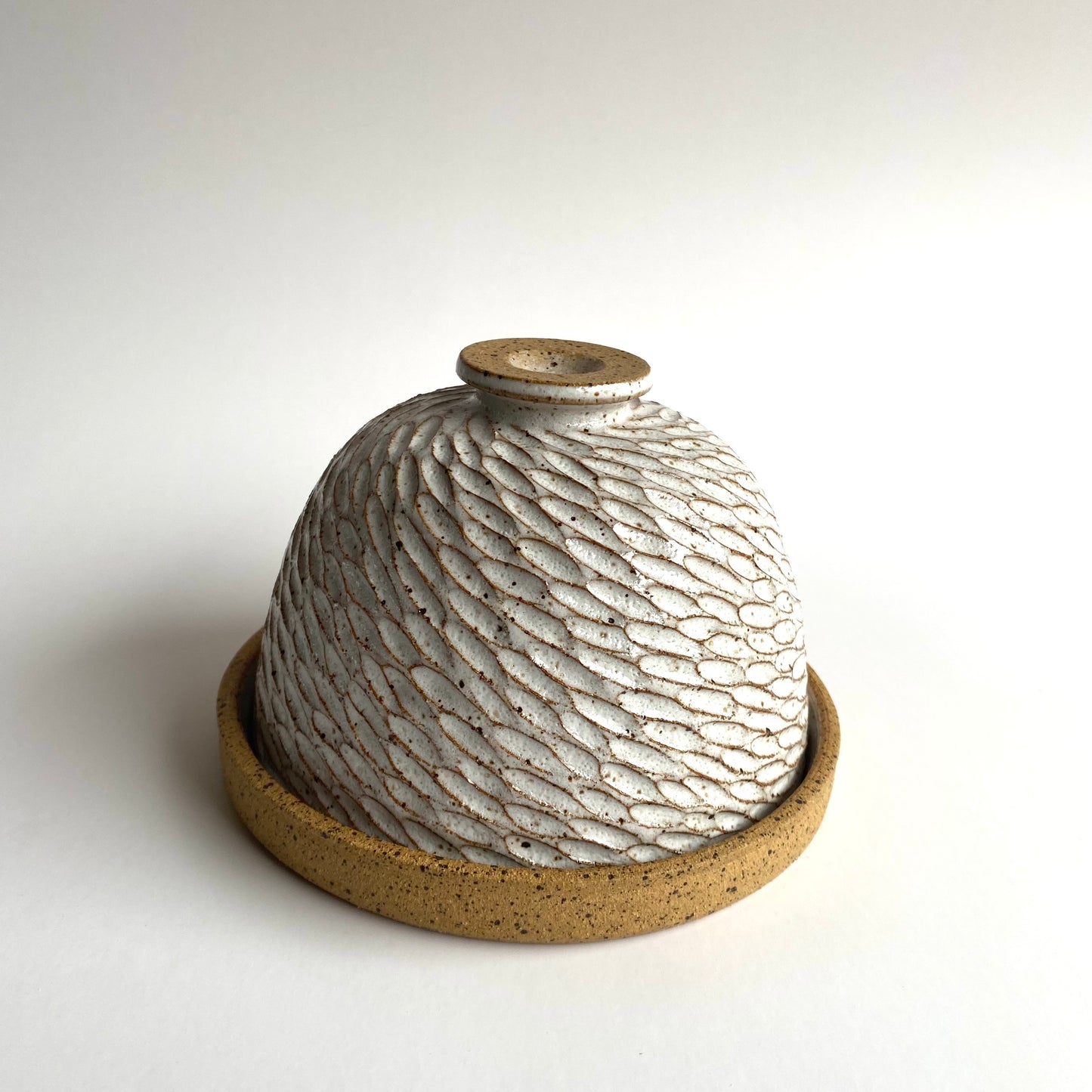 Rainstorm Butter Dish