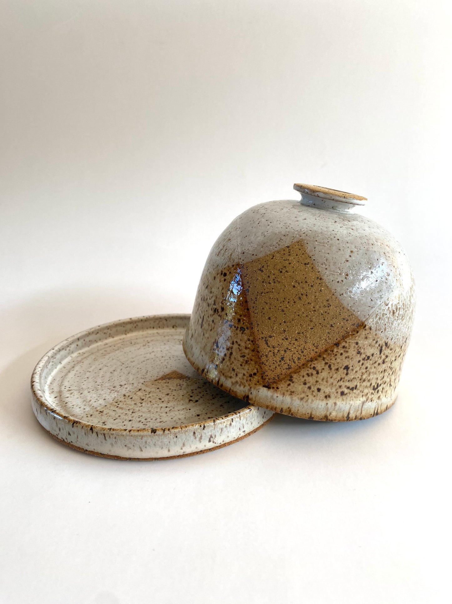 Butter Dish: Desert Landscape