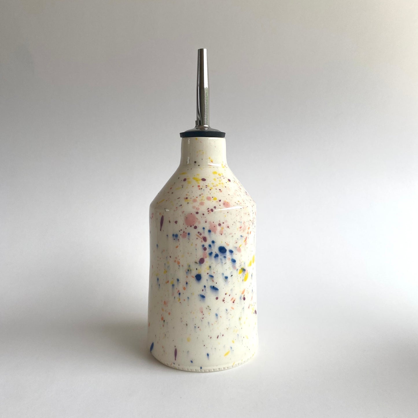 Rainbow Sprinkles Olive Oil Vessel: Angle