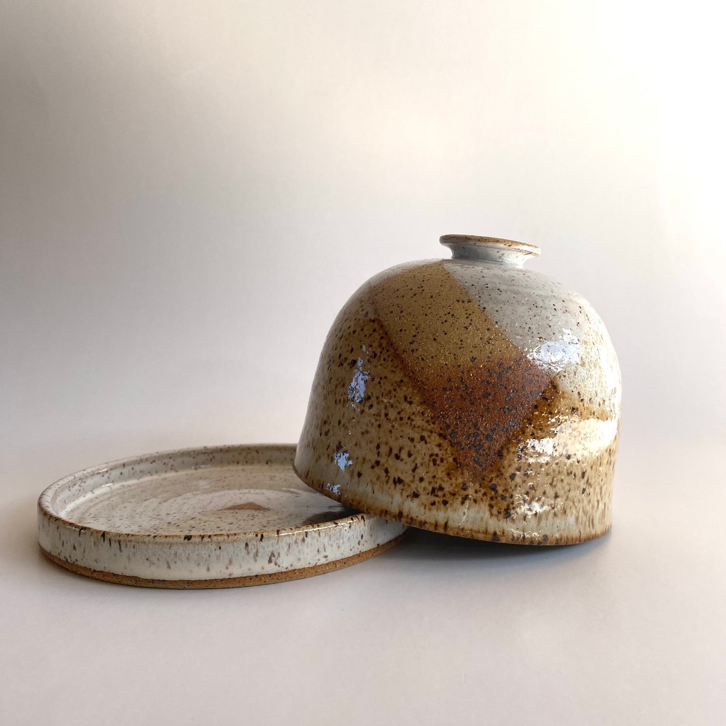 Butter Dish: Desert Landscape