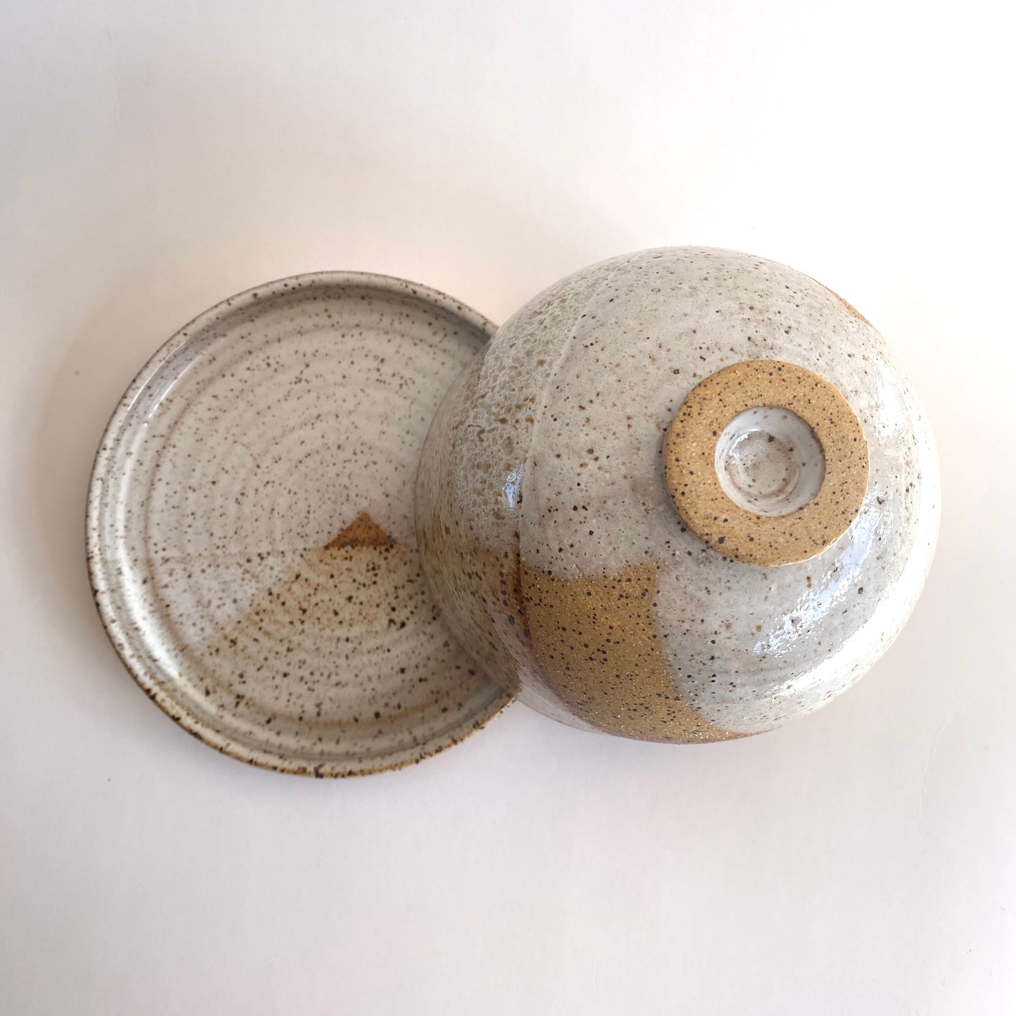 Butter Dish: Desert Landscape
