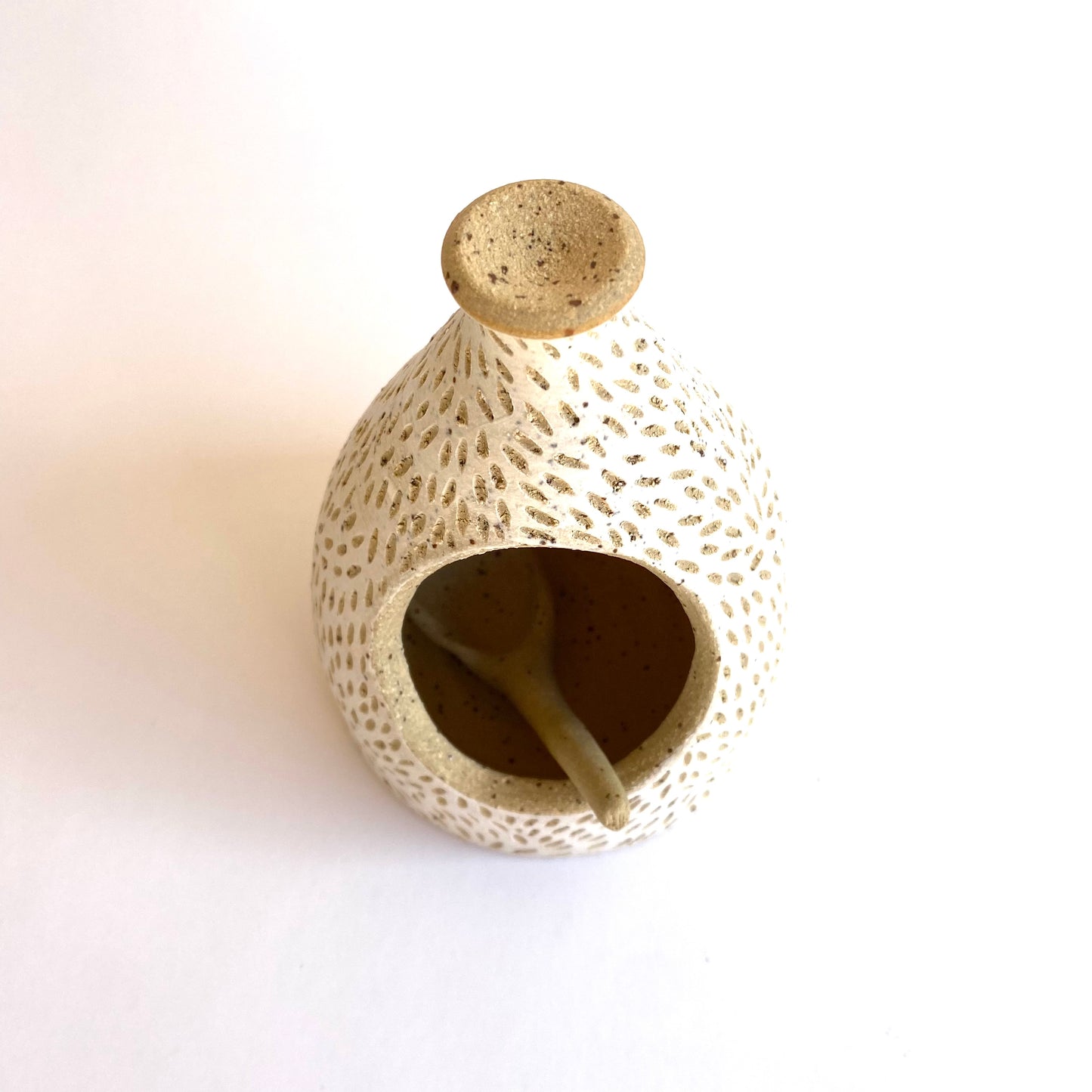 Wander Speckle Salt Vessel