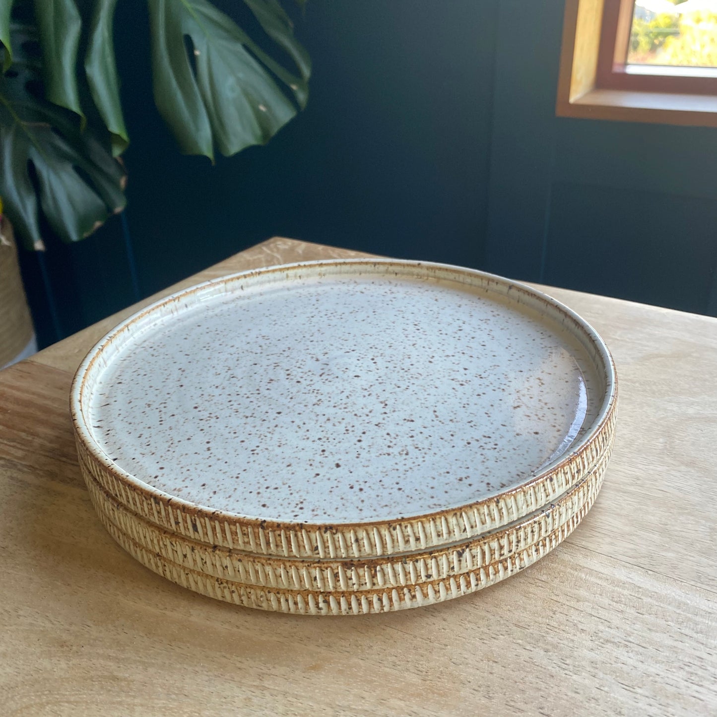 Coin Lunch Plate: Creme Caramel