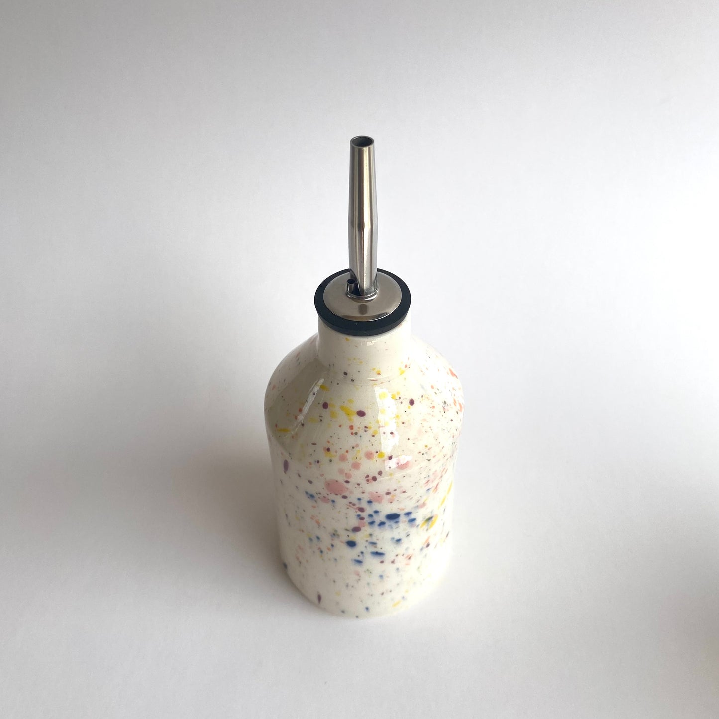 Rainbow Sprinkles Olive Oil Vessel: Angle