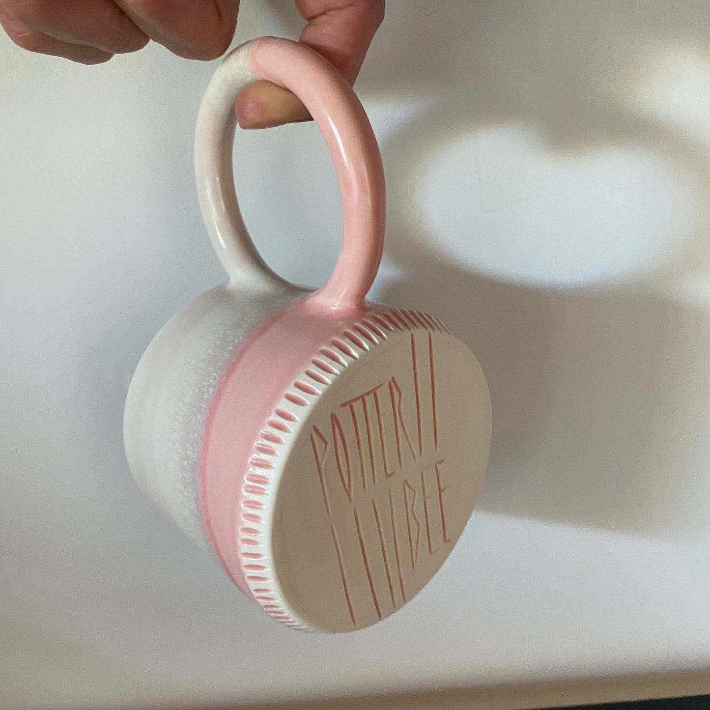 Small Coconut Ice Bangle Handle Mug