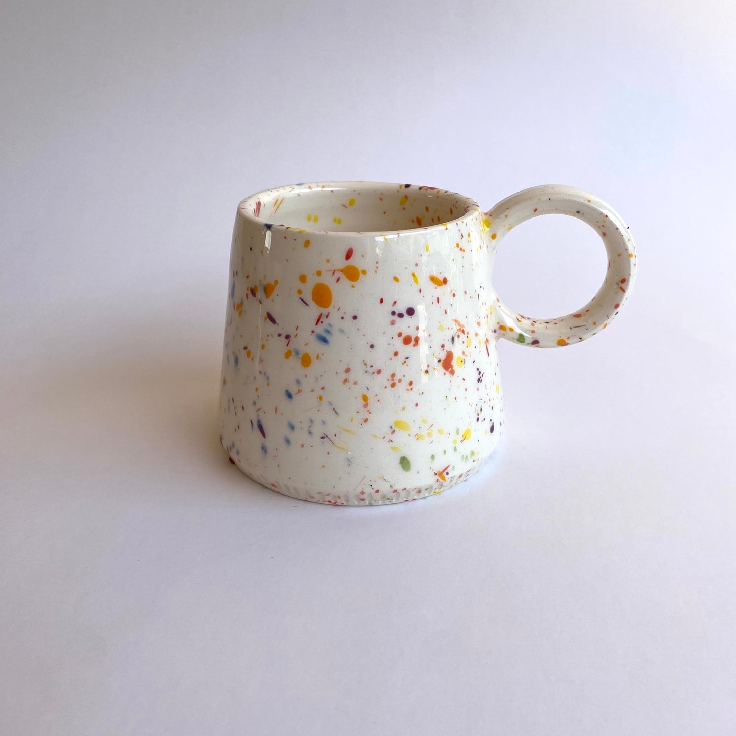 Rainbow Sprinkles High Ring Mug