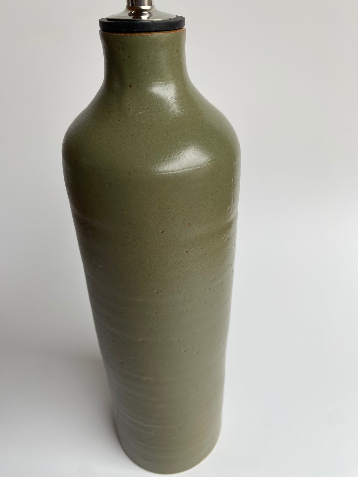 Olive Green Olive Oil Vessel