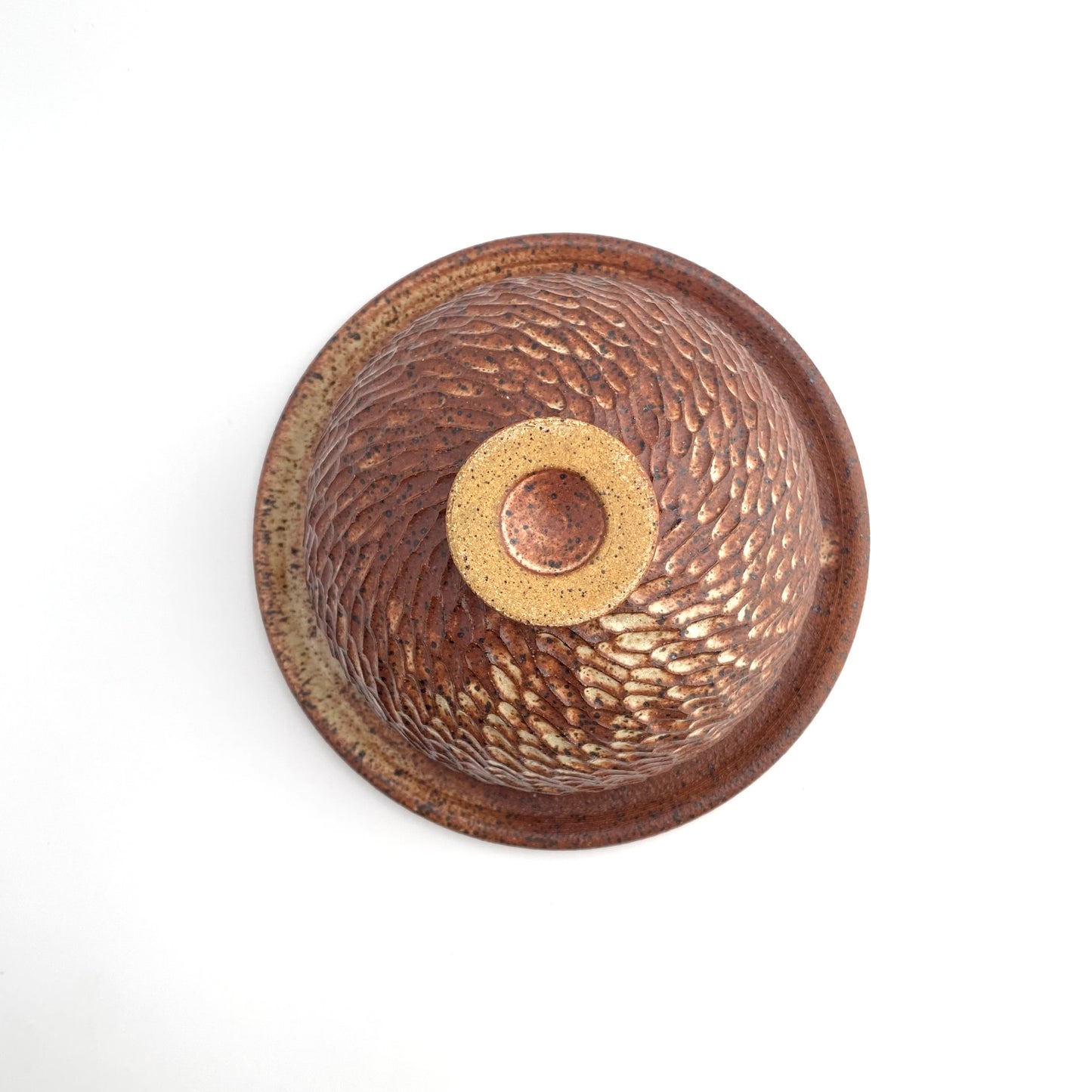 Rainstorm Butter Dish: Cinnamon