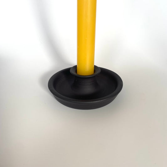 Black Candle Holder (flare)