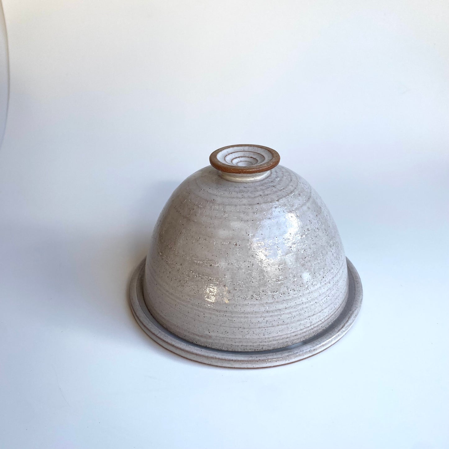 Terra Butter Dish in White