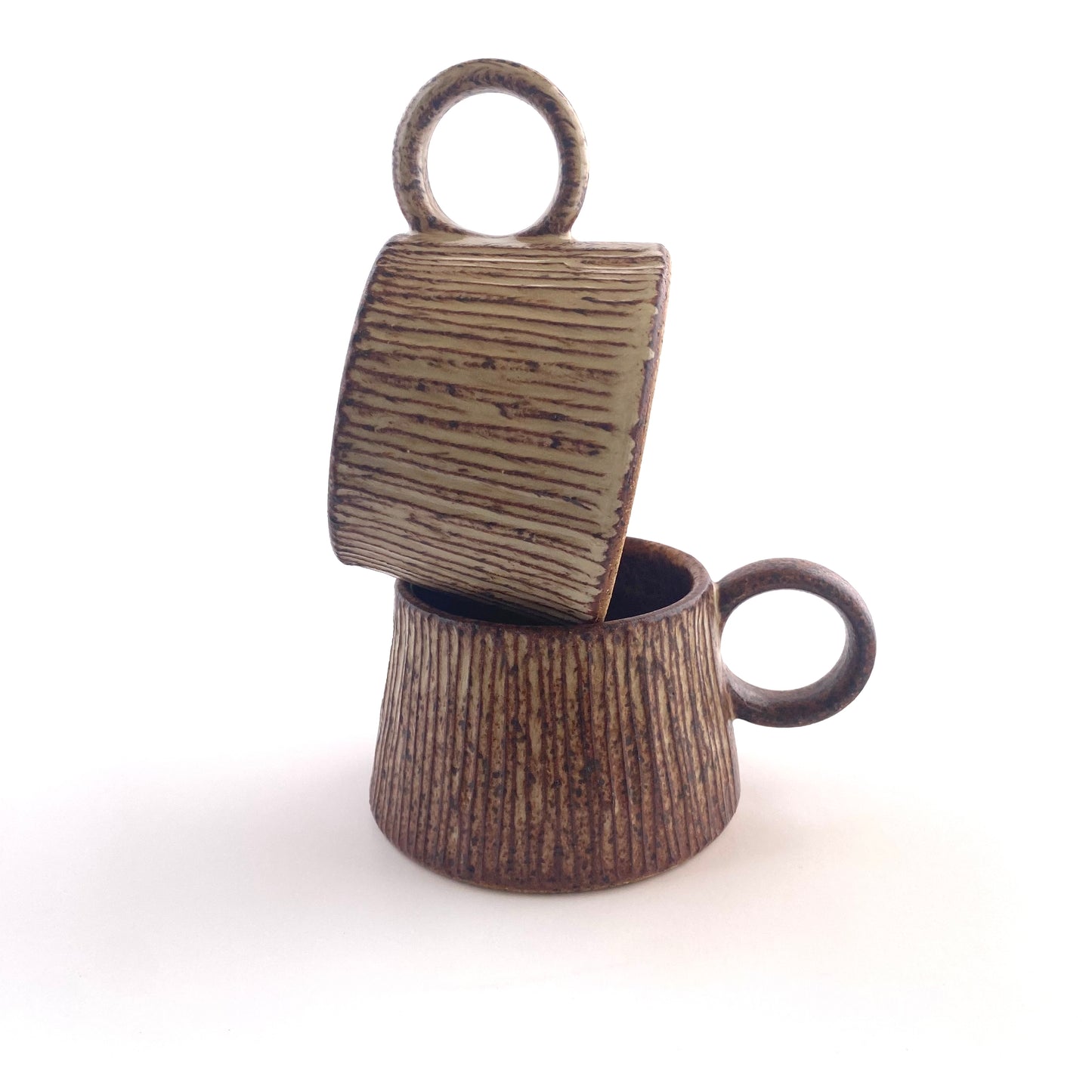 Cinnamon Bamboo High Ring Mug