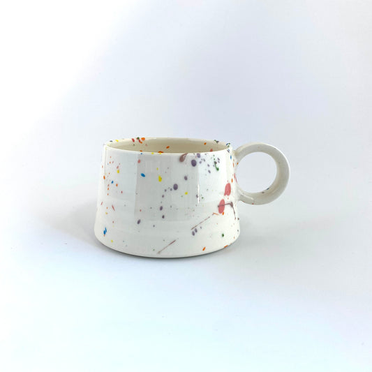 Rainbow Sprinkles High Ring Mug