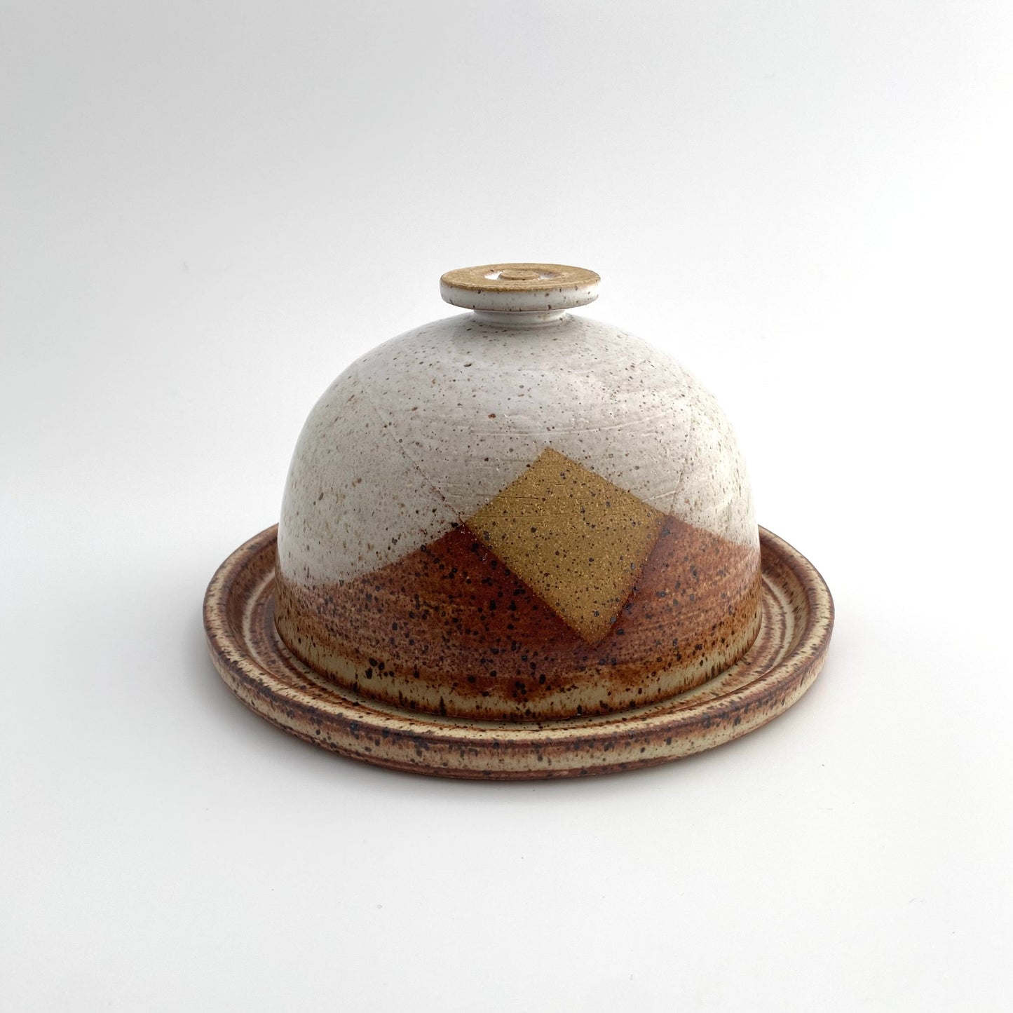 Butter Dish: Desert Landscape