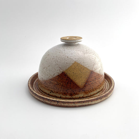 Butter Dish: Desert Landscape