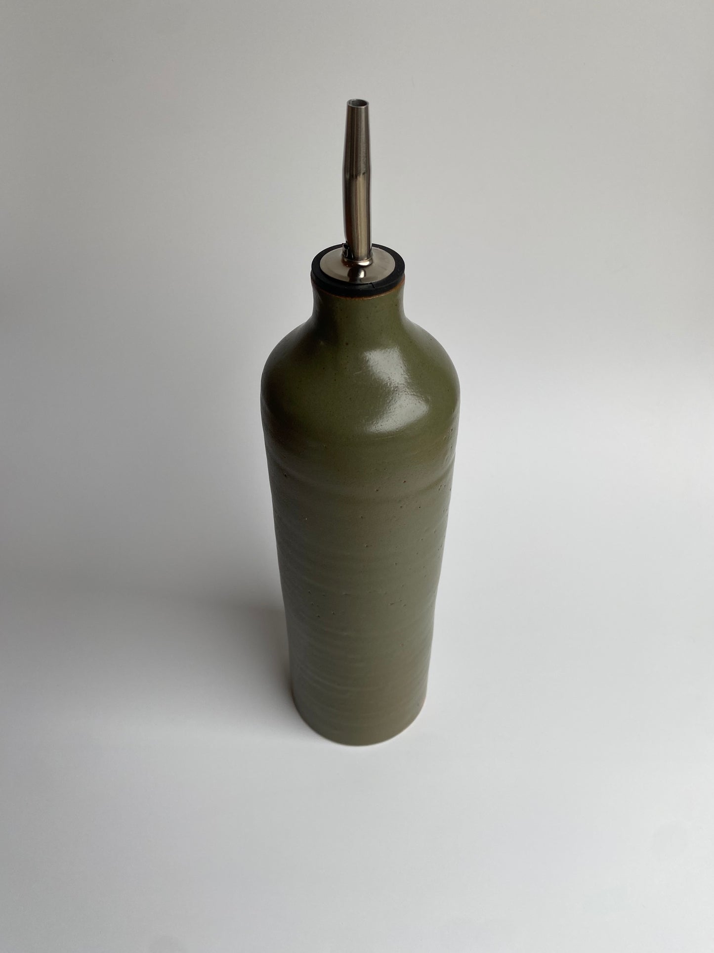 Olive Green Olive Oil Vessel